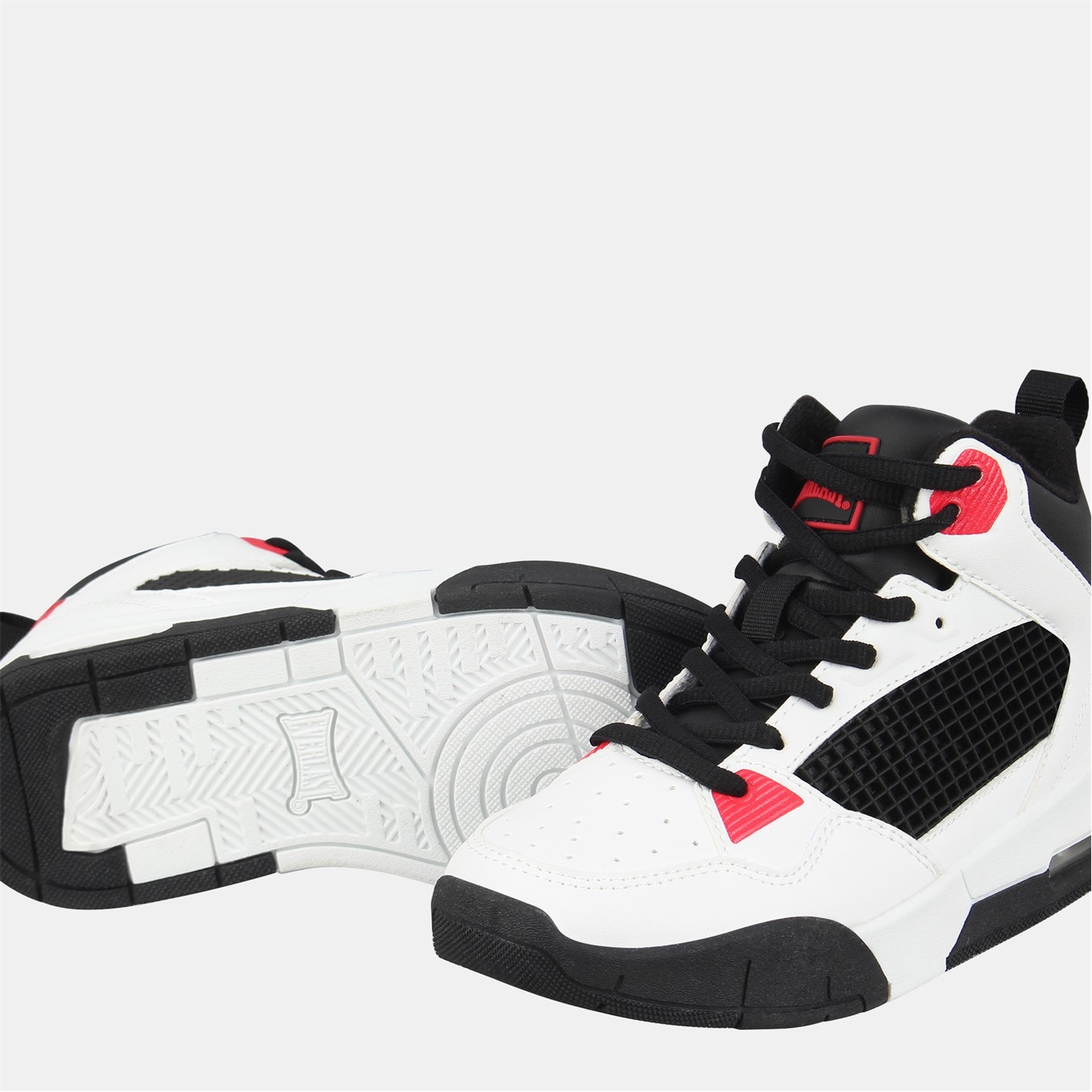 Tenisky Everlast White 7128720 Kids' Layup Lace Up Basketball Trainers - 3