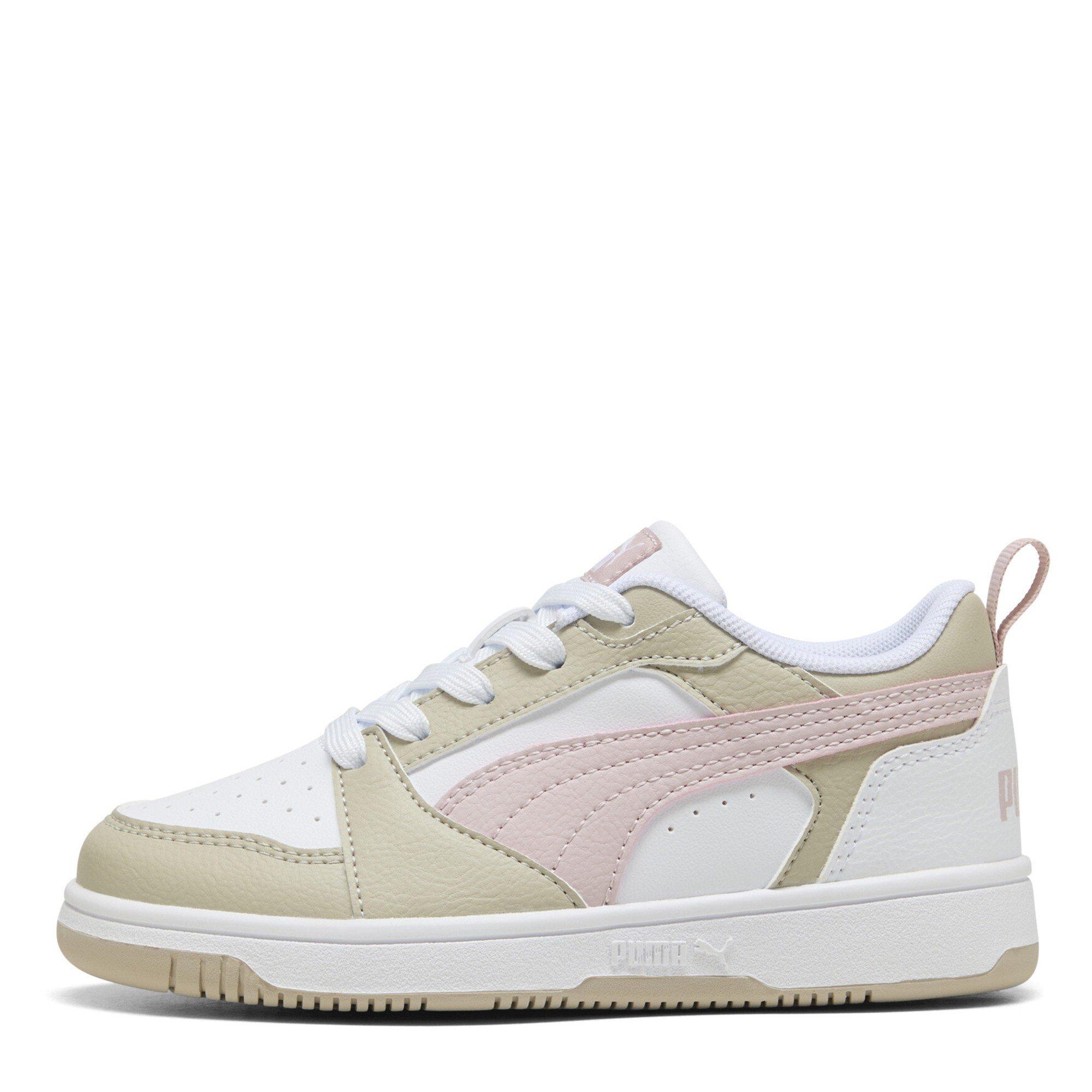 Tenisky Puma WhtMvMstDsrtDst 7620437 Unisex Kids' Rebound V6 Low-Top Trainers - 1