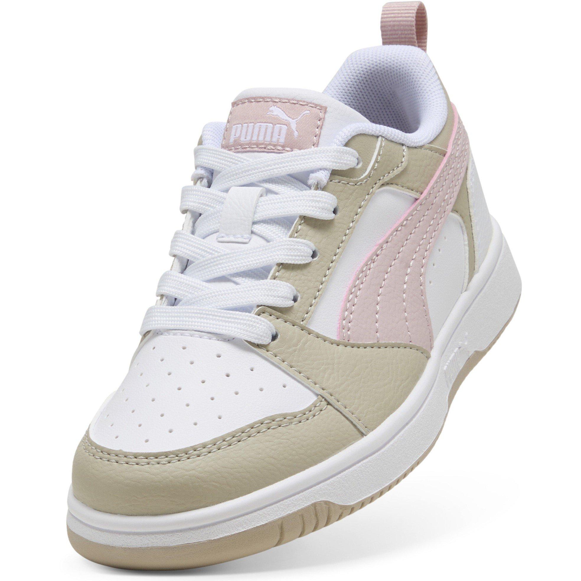 Tenisky Puma WhtMvMstDsrtDst 7620437 Unisex Kids' Rebound V6 Low-Top Trainers - 5