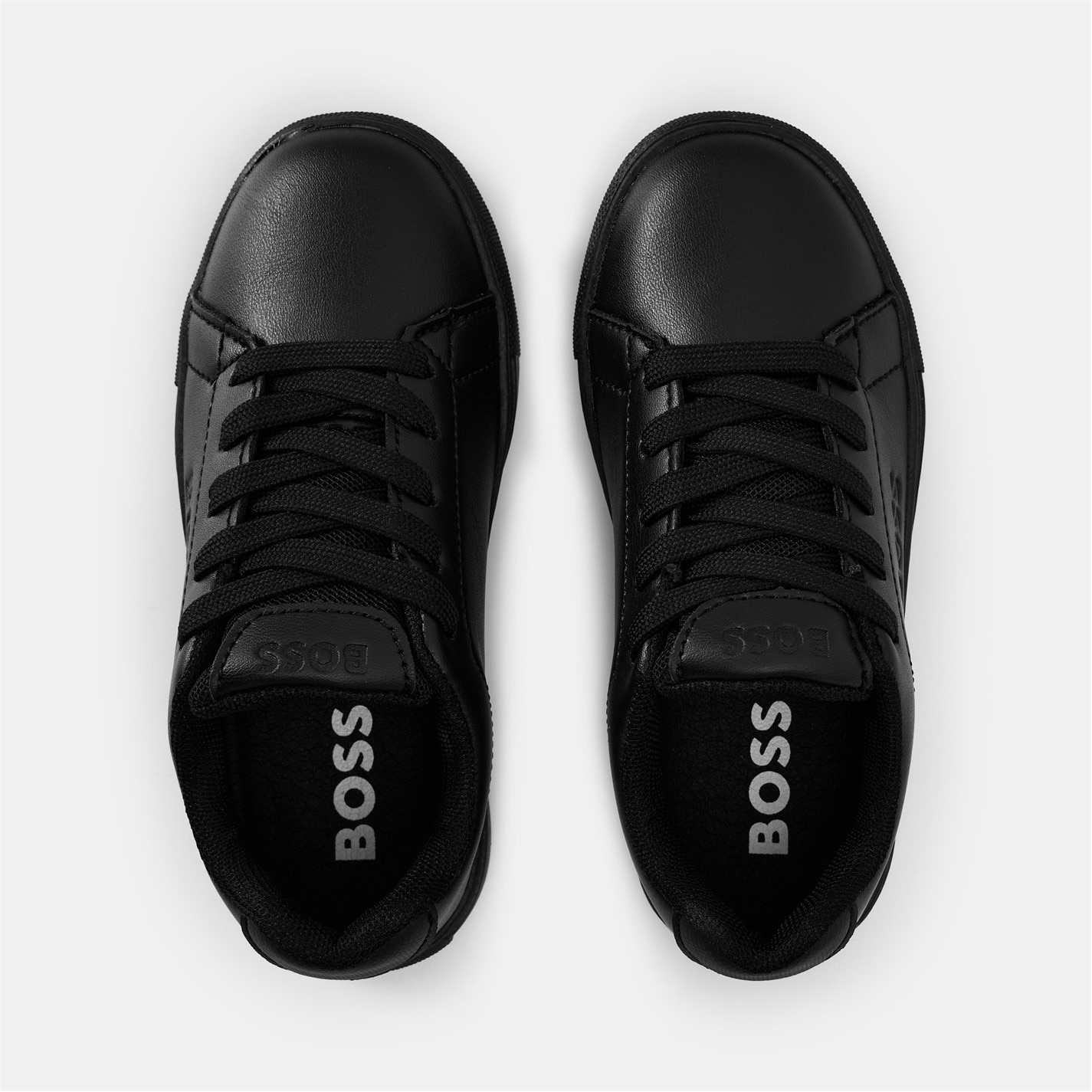Tenisky Boss Black 4689108 Kids' Logo Court Low-Top Trainers - 4