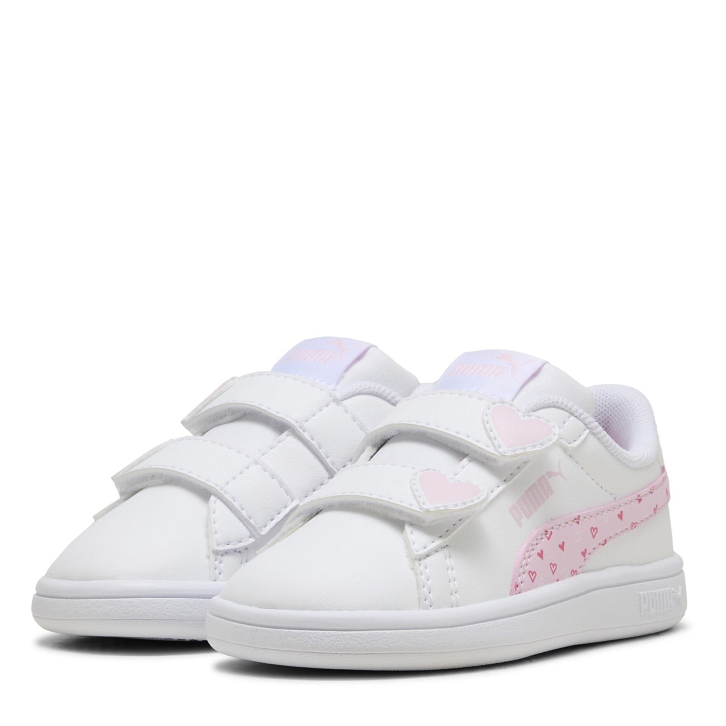 Tenisky Puma Black 7970886 Smash 3.0 Glitter Velcro Trainers Infants - 1