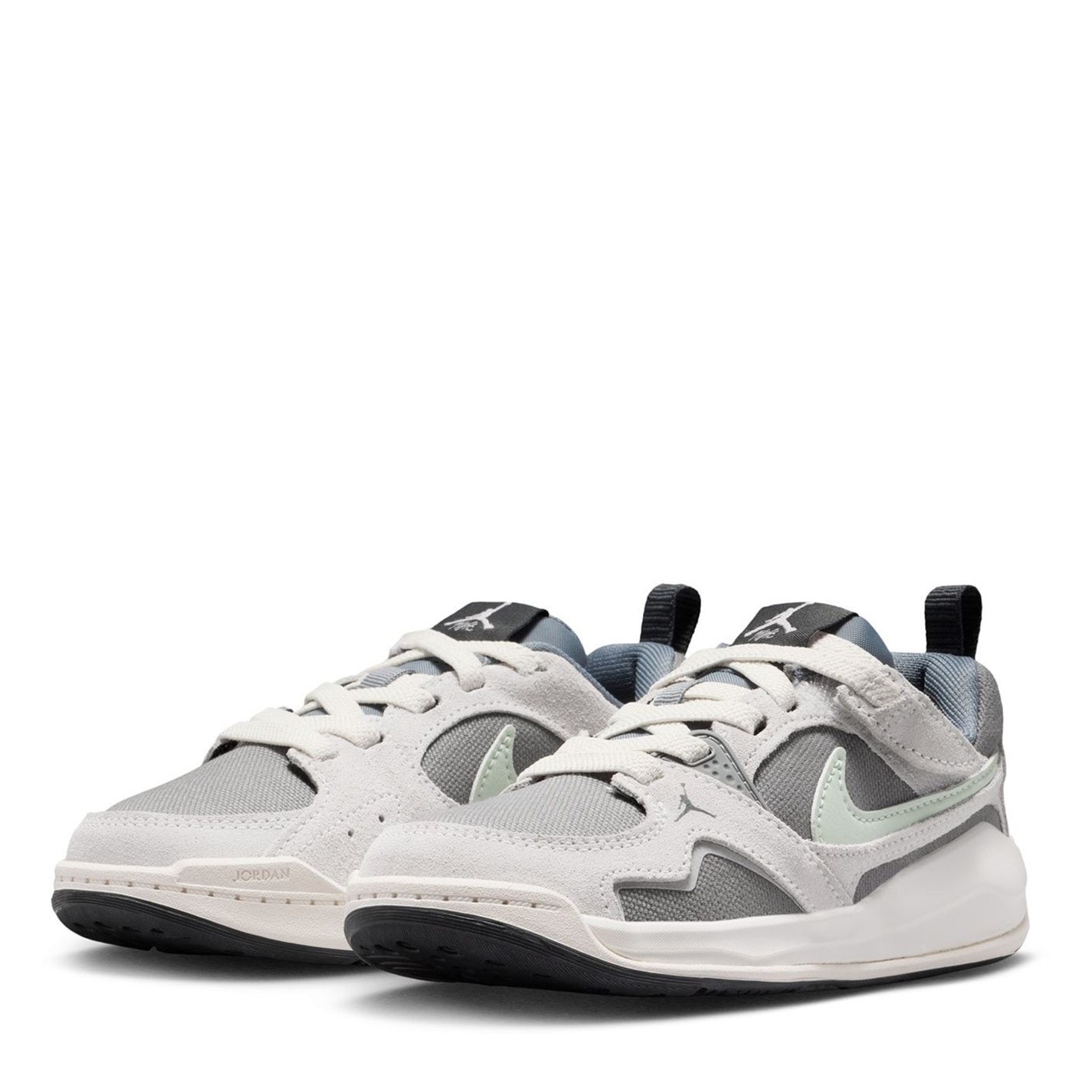 Tenisky Air Jordan Cool Grey 7289568 Kids' Basketball Trainers - 4
