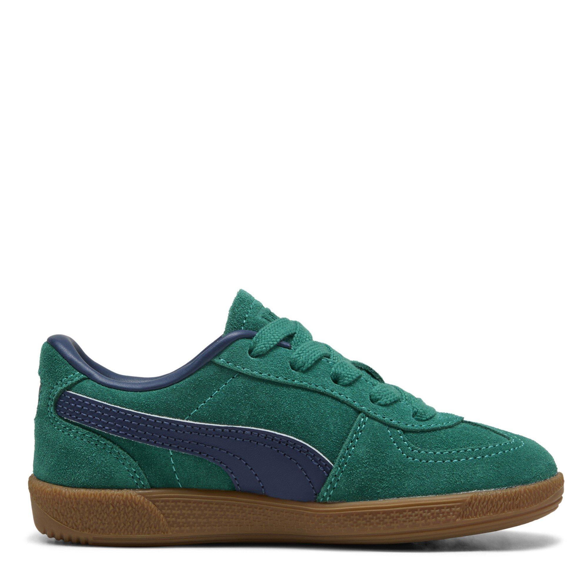 Tenisky Puma WldGrn-PrsnBl 2481186 Unisex Kids' Palermo Classic Low-Top Trainers - 3