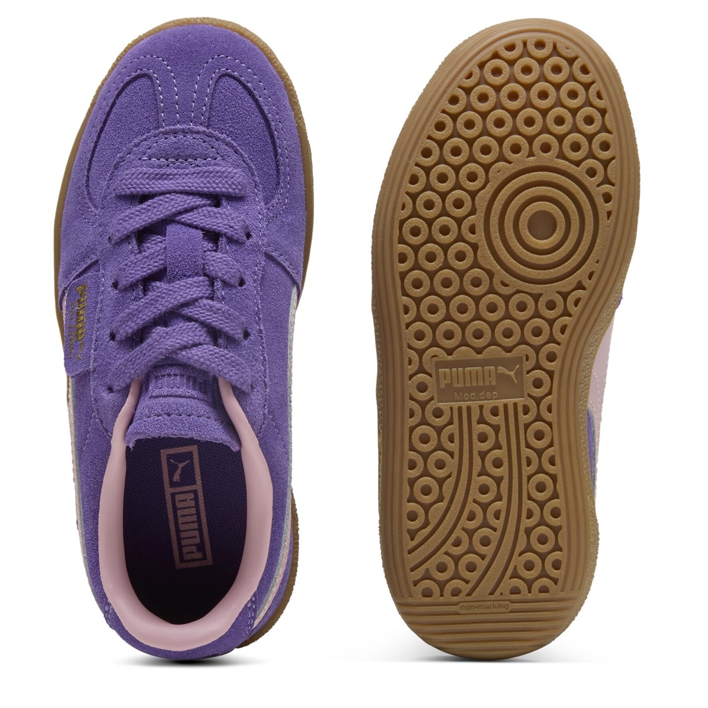 Tenisky Puma TmVolt-PosdPnk 7535368 Unisex Kids' Palermo Classic Low-Top Trainers - 3