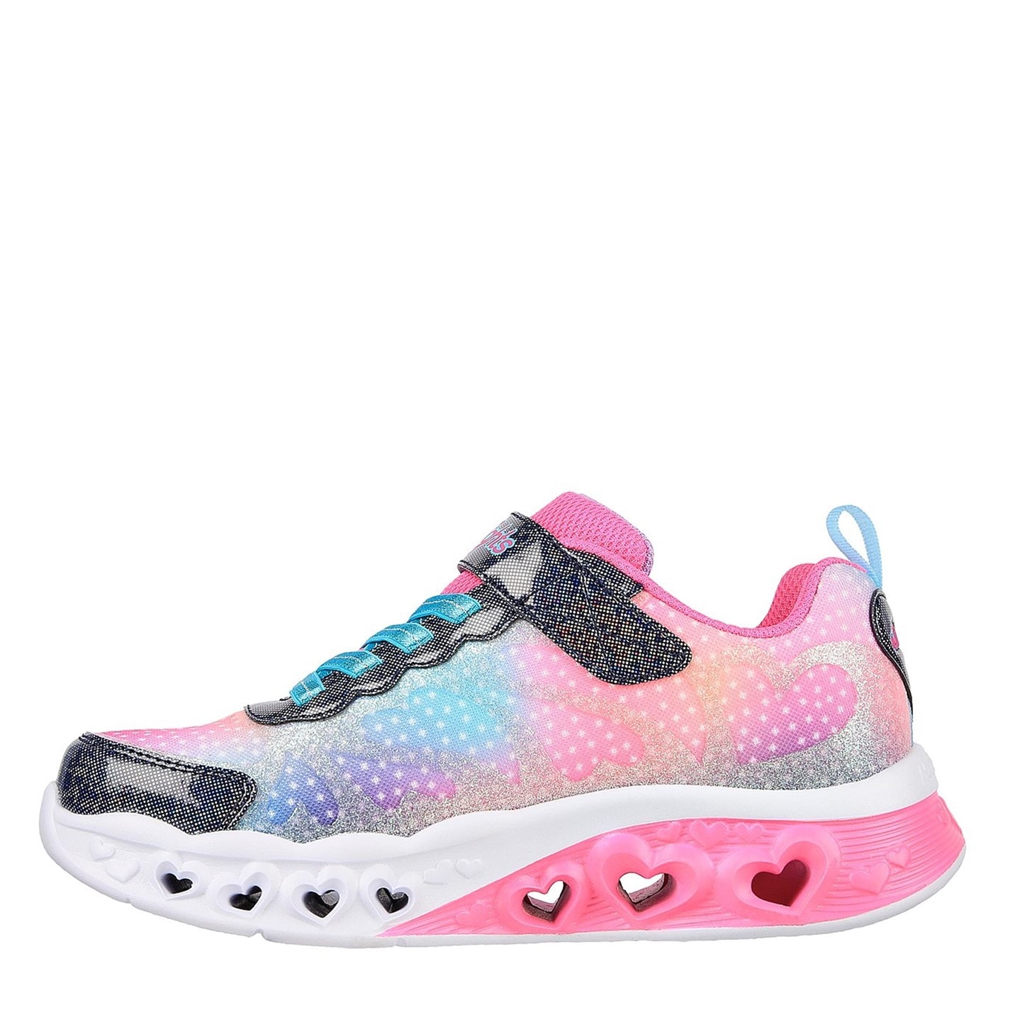 Tenisky Skechers Pink 2594434 Flutter Heart Child Girl Trainers - 2