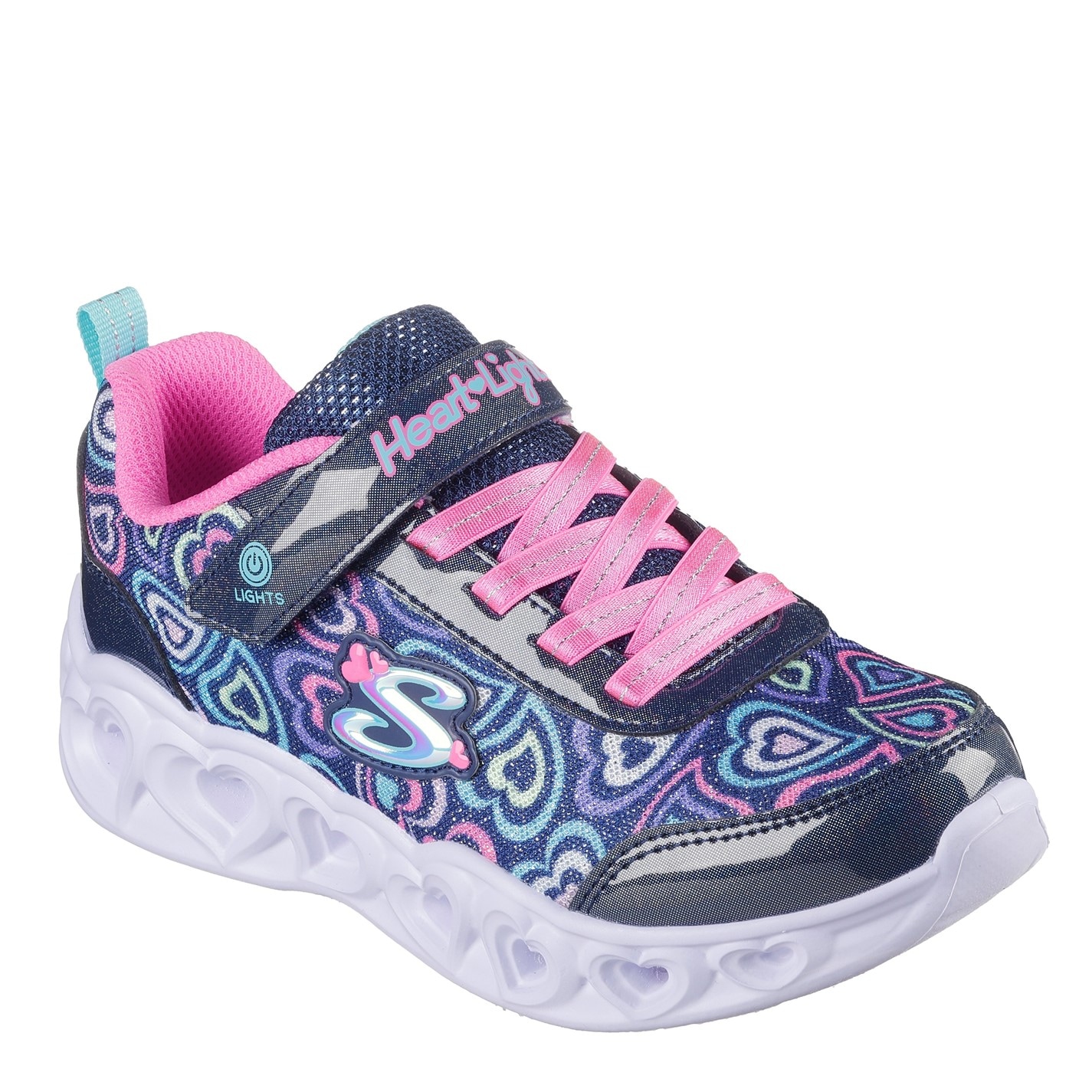 Tenisky Skechers Pink 6562557 Flutter Heart Child Girl Trainers - 3