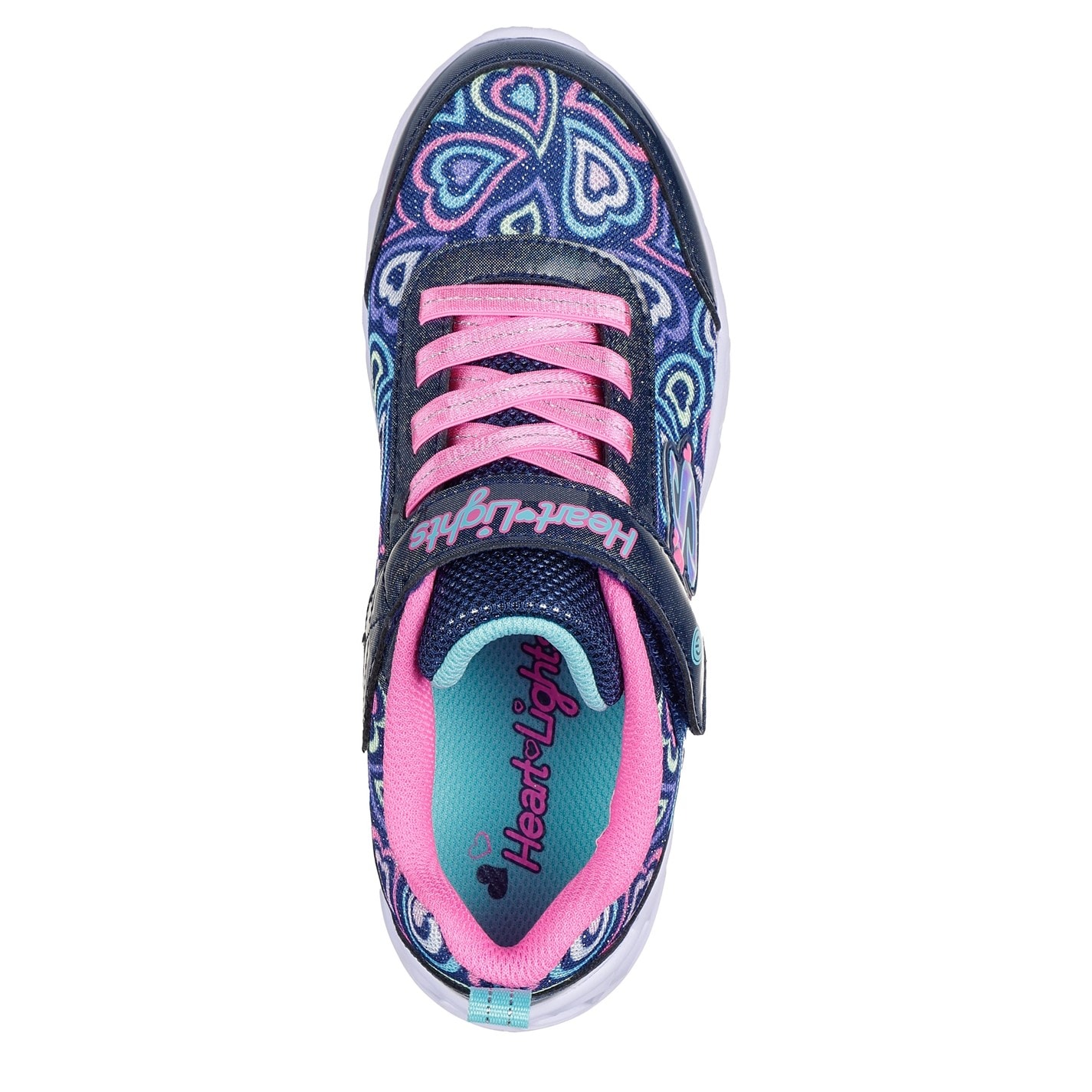 Tenisky Skechers Pink 6562557 Flutter Heart Child Girl Trainers - 4