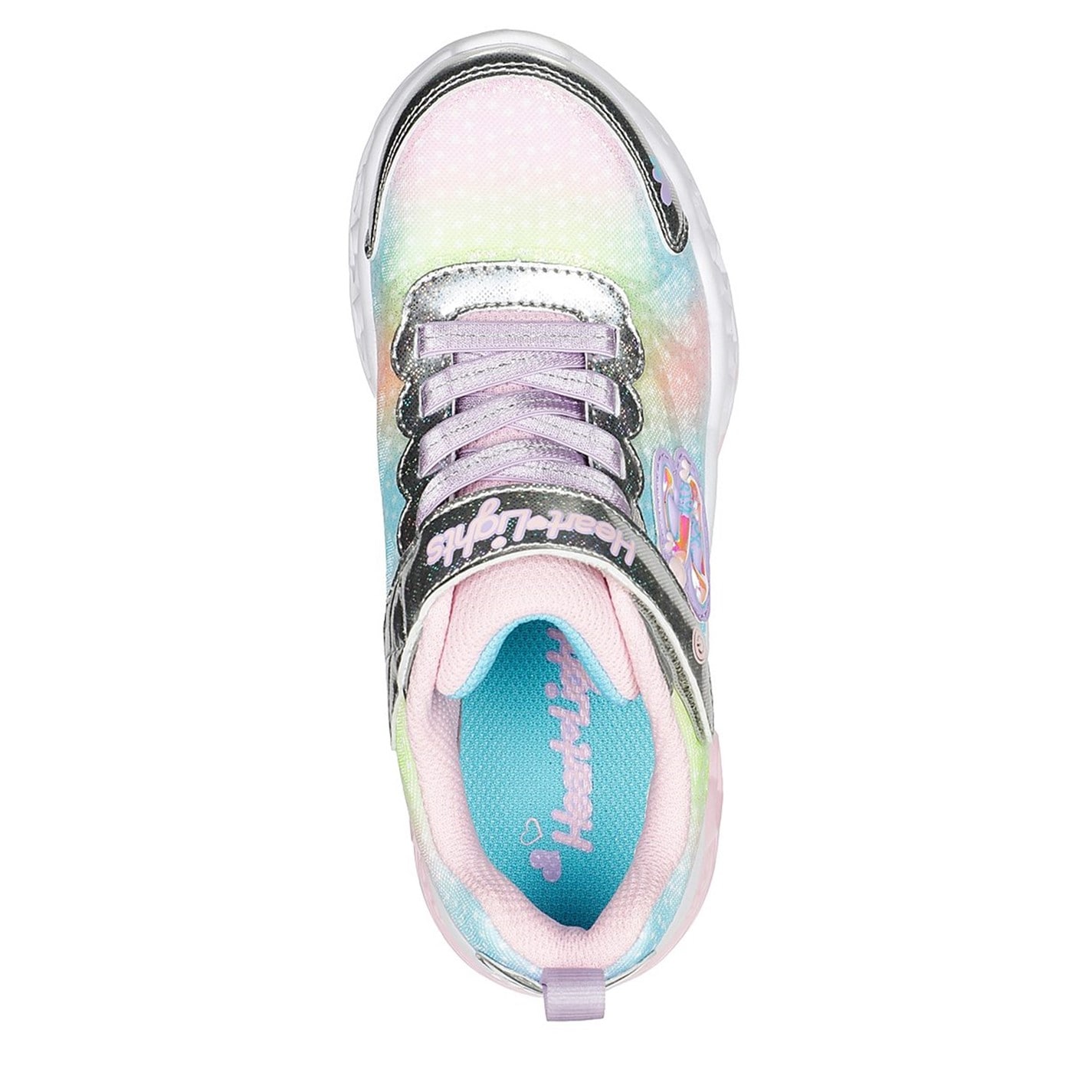 Tenisky Skechers Multi 8485586 Flutter Heart Child Girl Trainers - 4