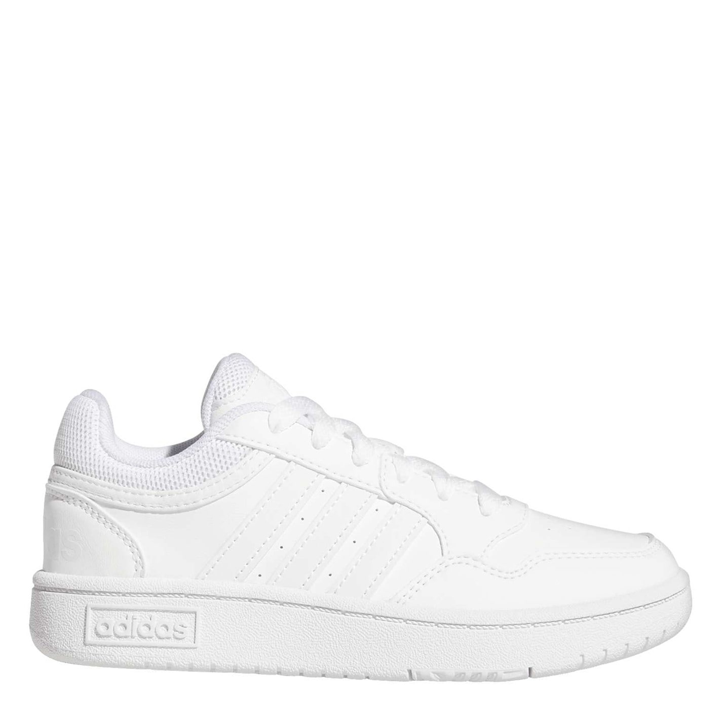 Tenisky adidas Ftwr White 223348 adidas Hoops 3.0 K Basketball Trainers Unisex Kids - 1