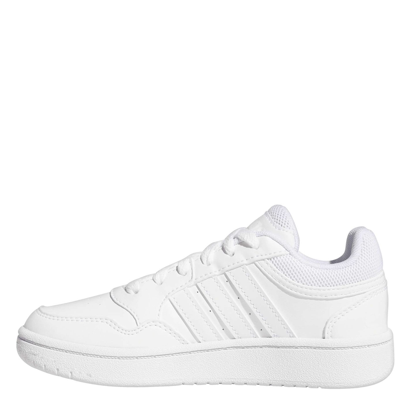 Tenisky adidas Ftwr White 223348 adidas Hoops 3.0 K Basketball Trainers Unisex Kids - 2