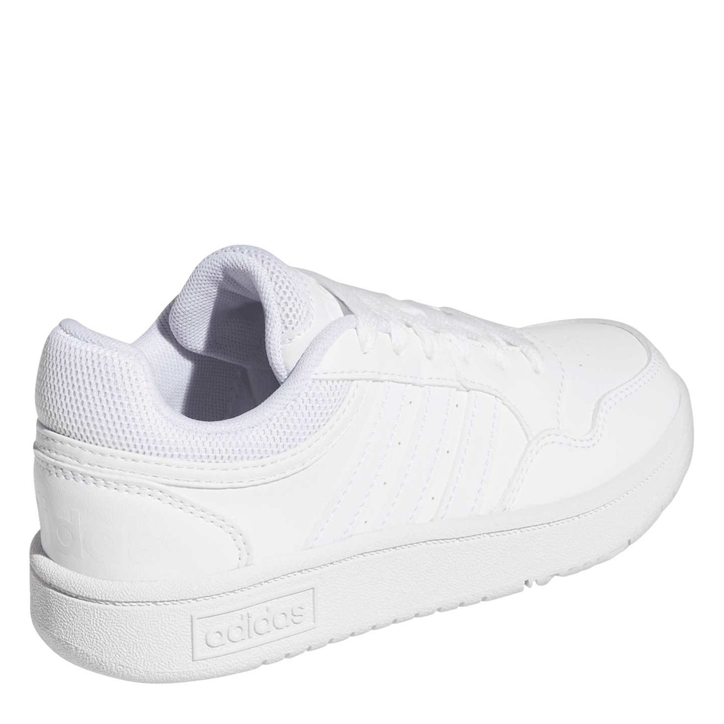 Tenisky adidas Ftwr White 223348 adidas Hoops 3.0 K Basketball Trainers Unisex Kids - 4