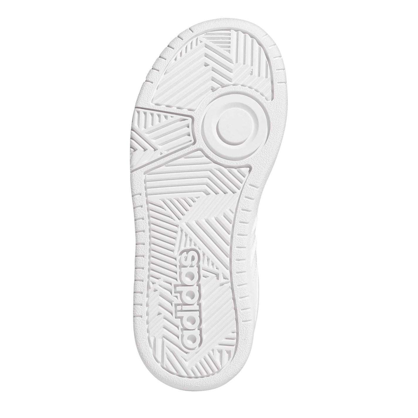 Tenisky adidas Ftwr White 223348 adidas Hoops 3.0 K Basketball Trainers Unisex Kids - 6