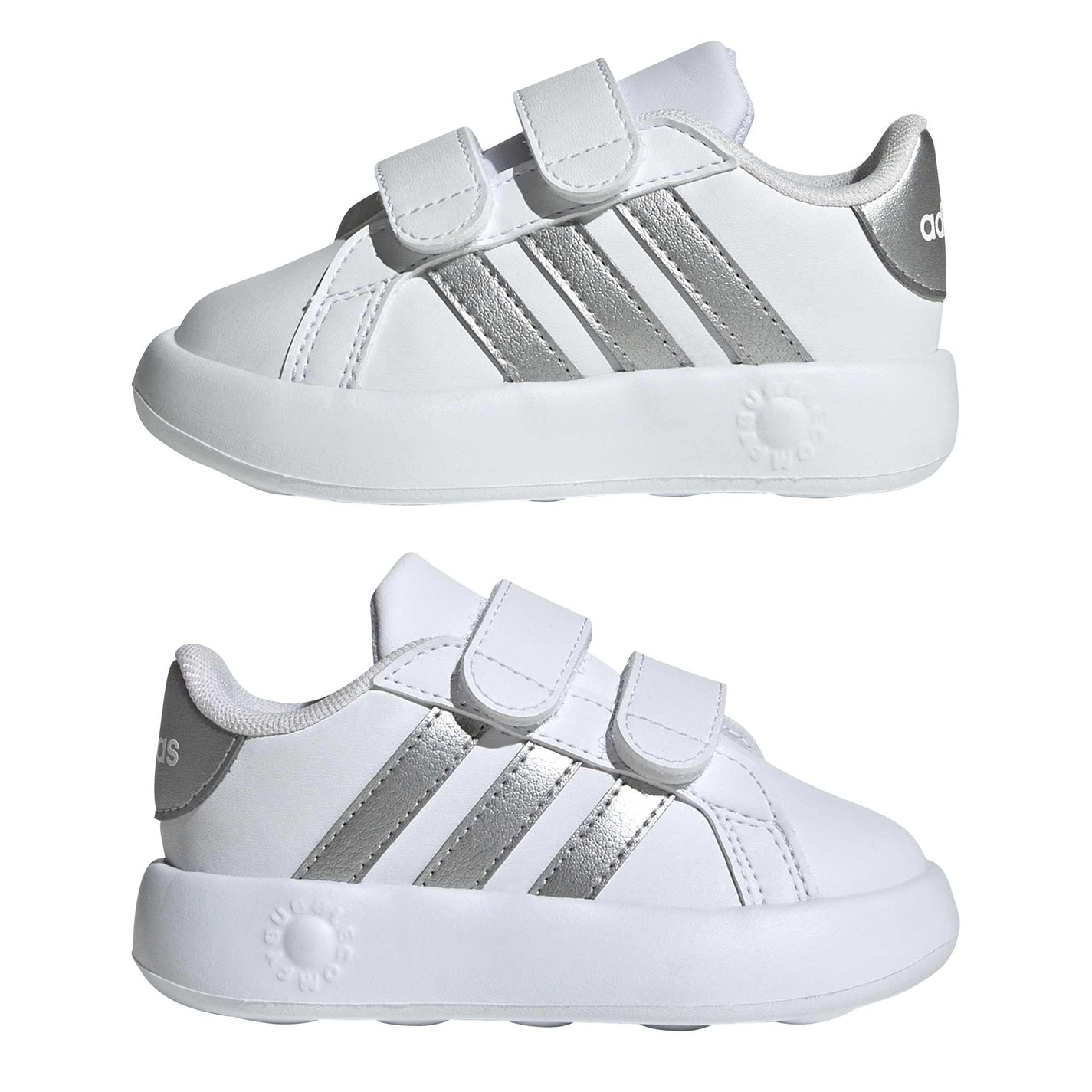 Tenisky adidas Ftwr White 2032124 adidas Grand Court 2.0 Cf I Low-Top Trainers Unisex Kids - 9