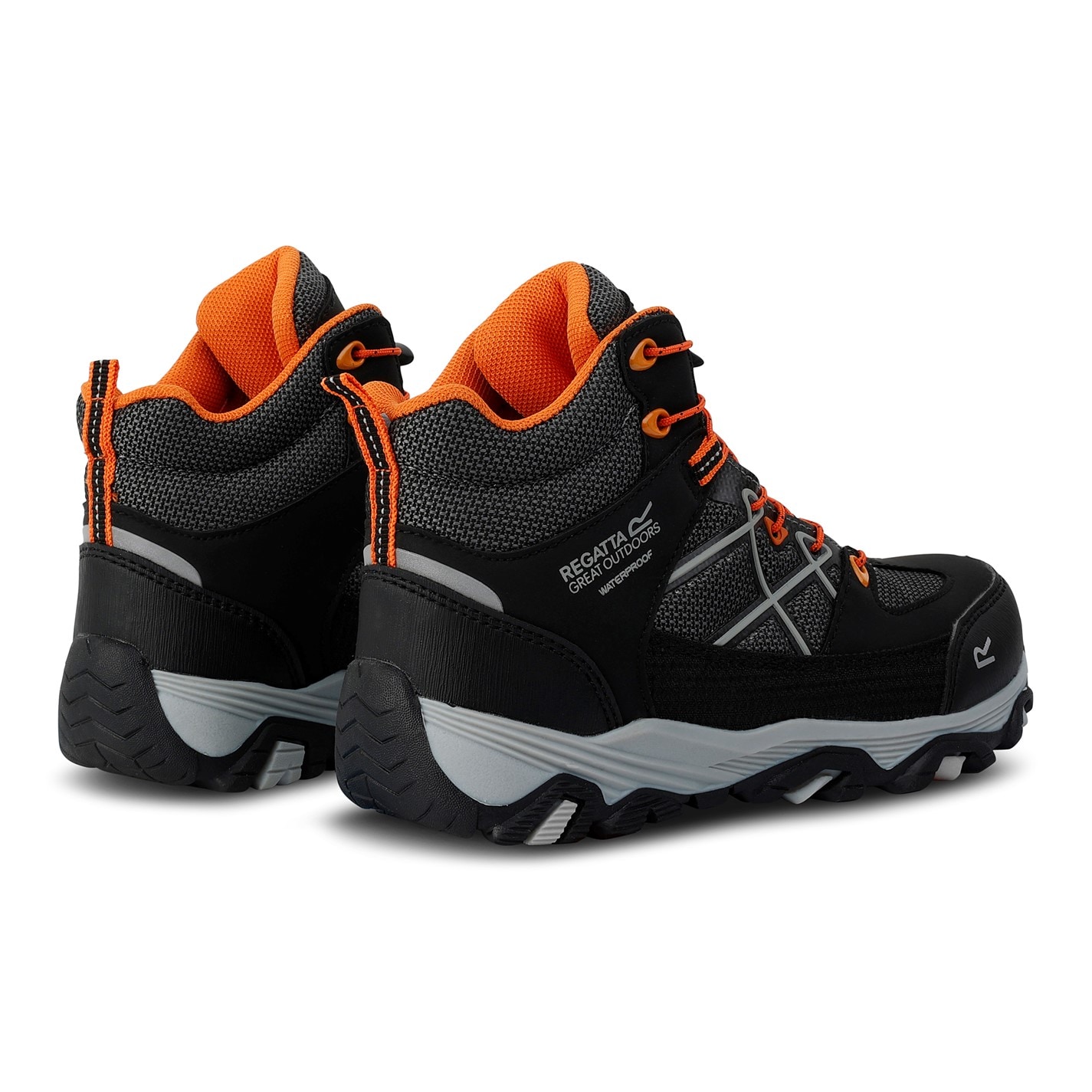 Regatta Black 458772 Unisex Kids' SamarisIIIBo Waterproof Hiking Boots - 3