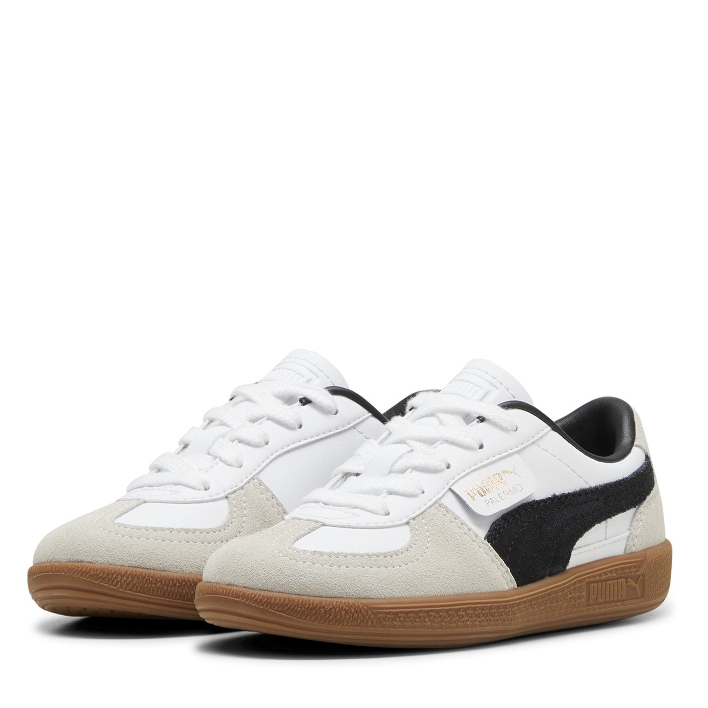 Tenisky Puma White 758694 Kids' Palermo Low-Top Trainers - 1