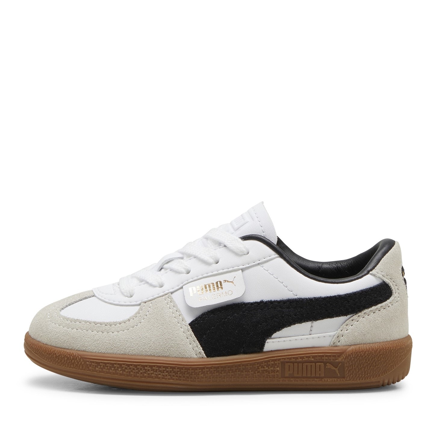 Tenisky Puma White 758694 Kids' Palermo Low-Top Trainers - 2