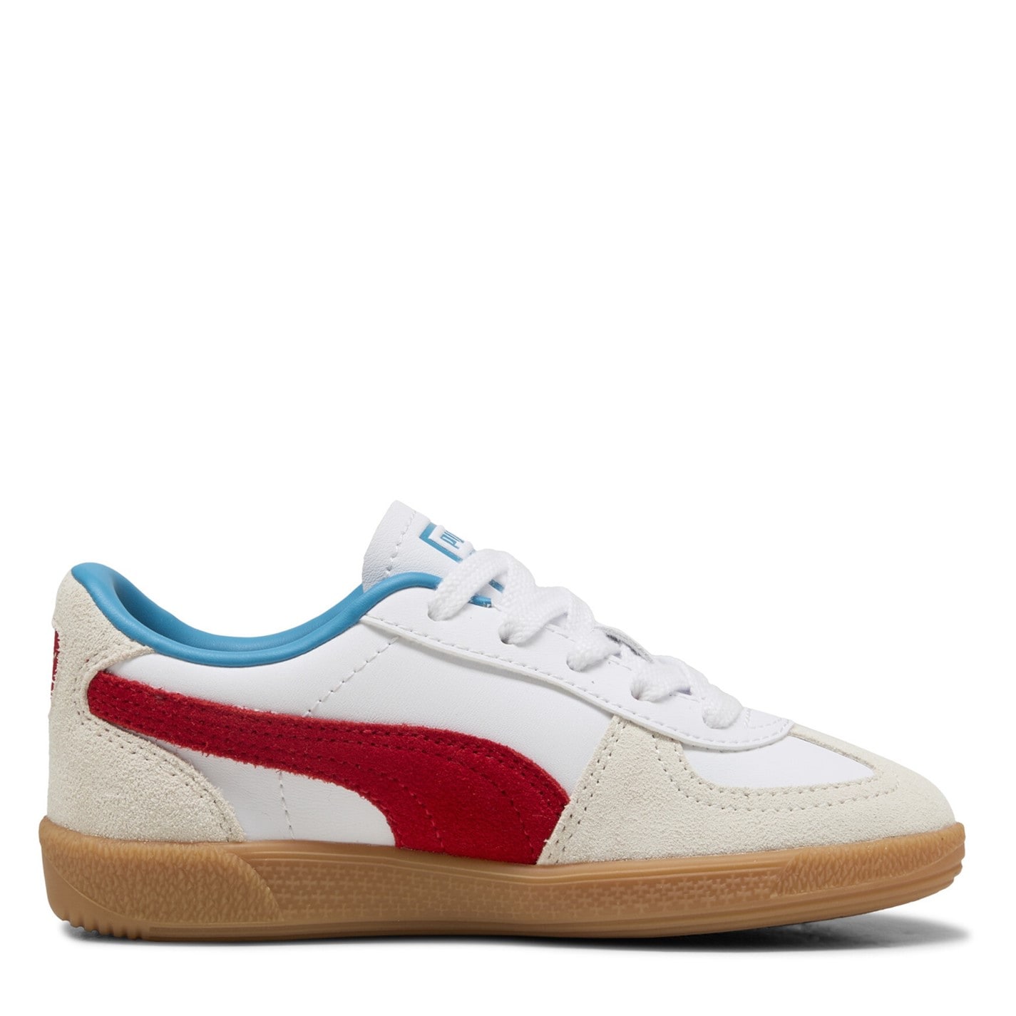 Tenisky Puma White 6637980 Kids' Palermo Low-Top Trainers - 4