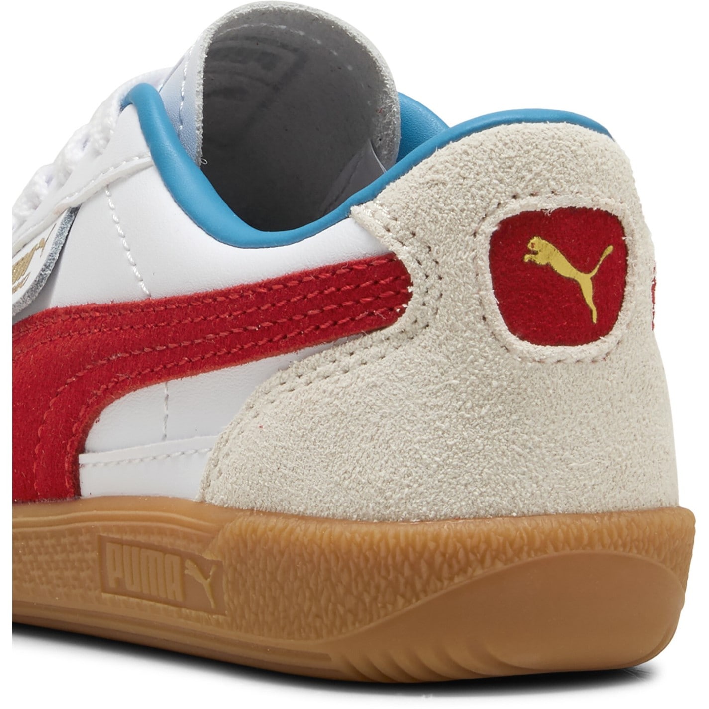 Tenisky Puma White 6637980 Kids' Palermo Low-Top Trainers - 5