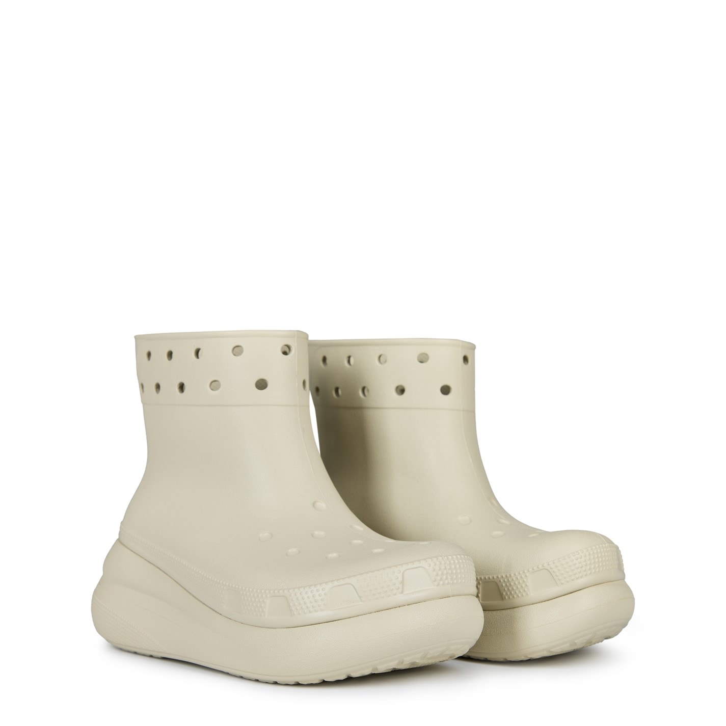 Topánky Crocs Bone 6856762 Unisex Kids' Crush Snow Boots - 4