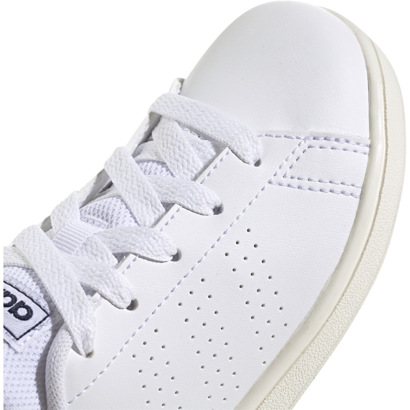 Tenisky adidas White 762327 Unisex Kids' Low-Top Trainers - 8