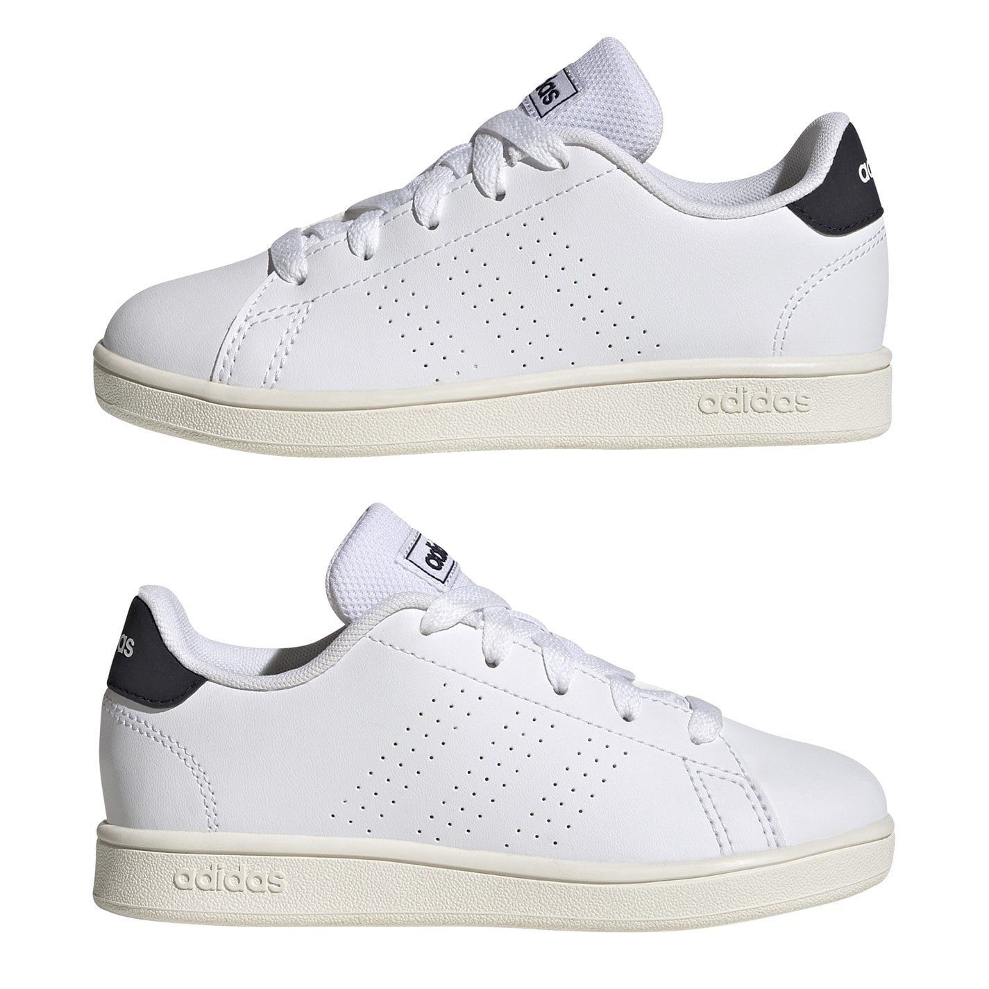 Tenisky adidas White 762327 Unisex Kids' Low-Top Trainers - 9