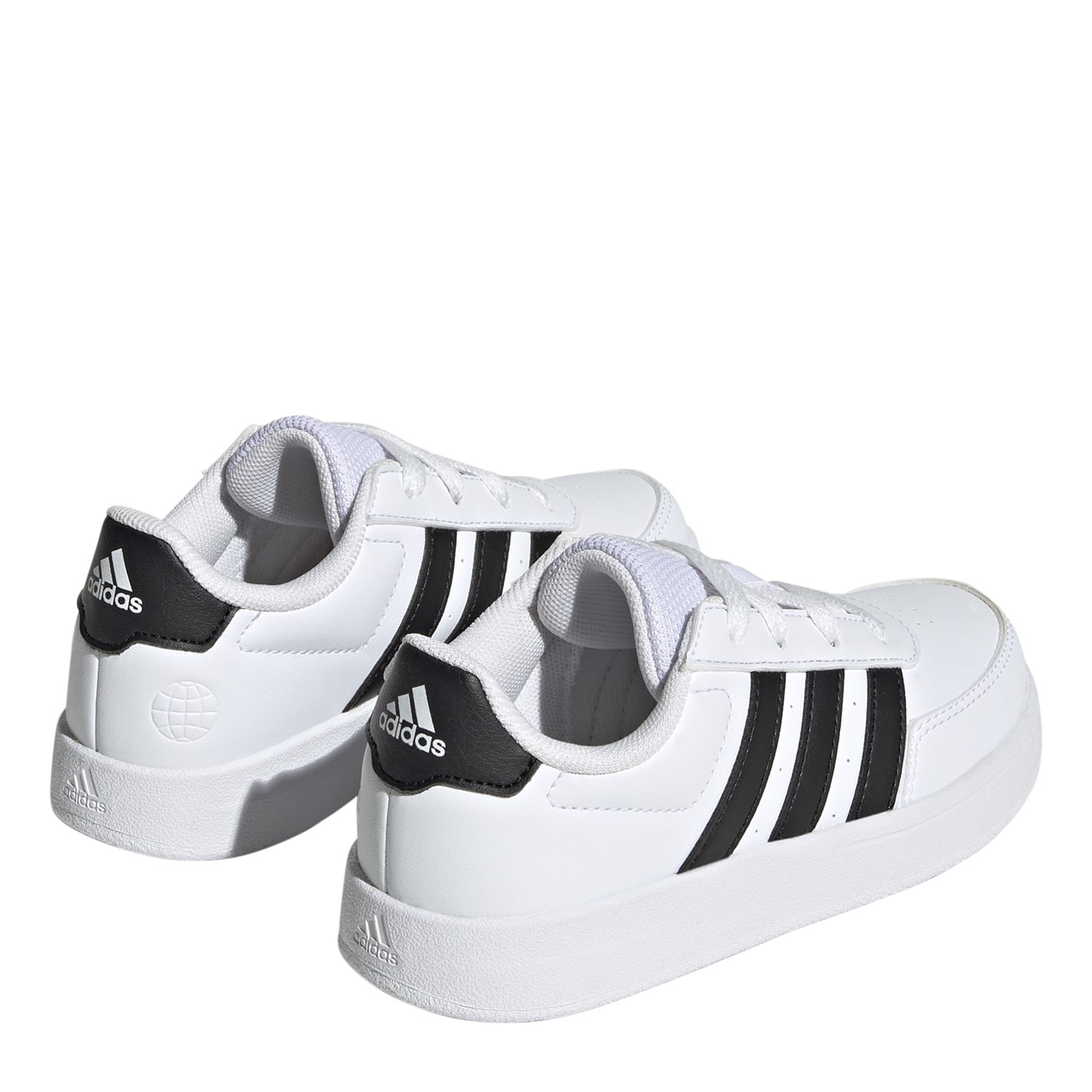 Tenisky adidas White 2666604 Unisex Kids' Breaknet 2.0 Low-Top Trainers - 4