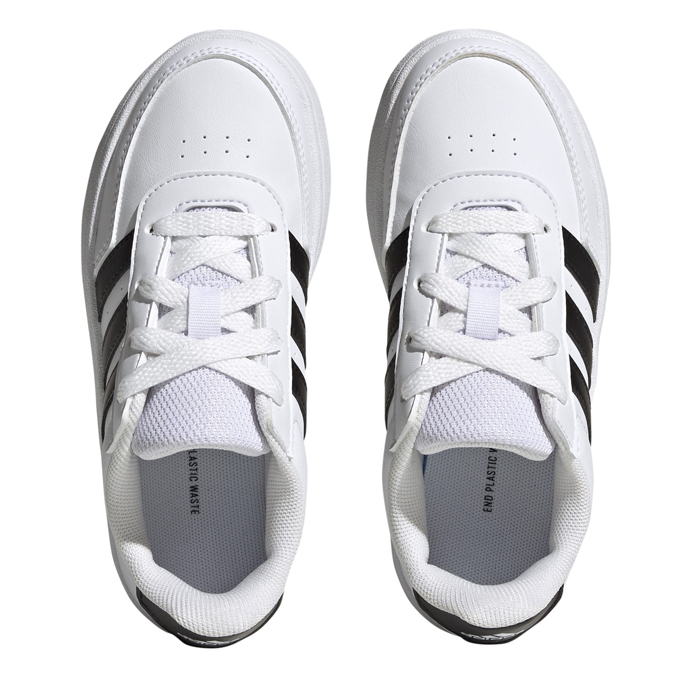 Tenisky adidas White 2666604 Unisex Kids' Breaknet 2.0 Low-Top Trainers - 5