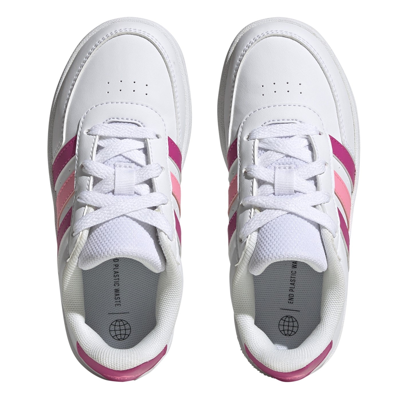Tenisky adidas White 7217822 Unisex Kids' Breaknet 2.0 Low-Top Trainers - 5