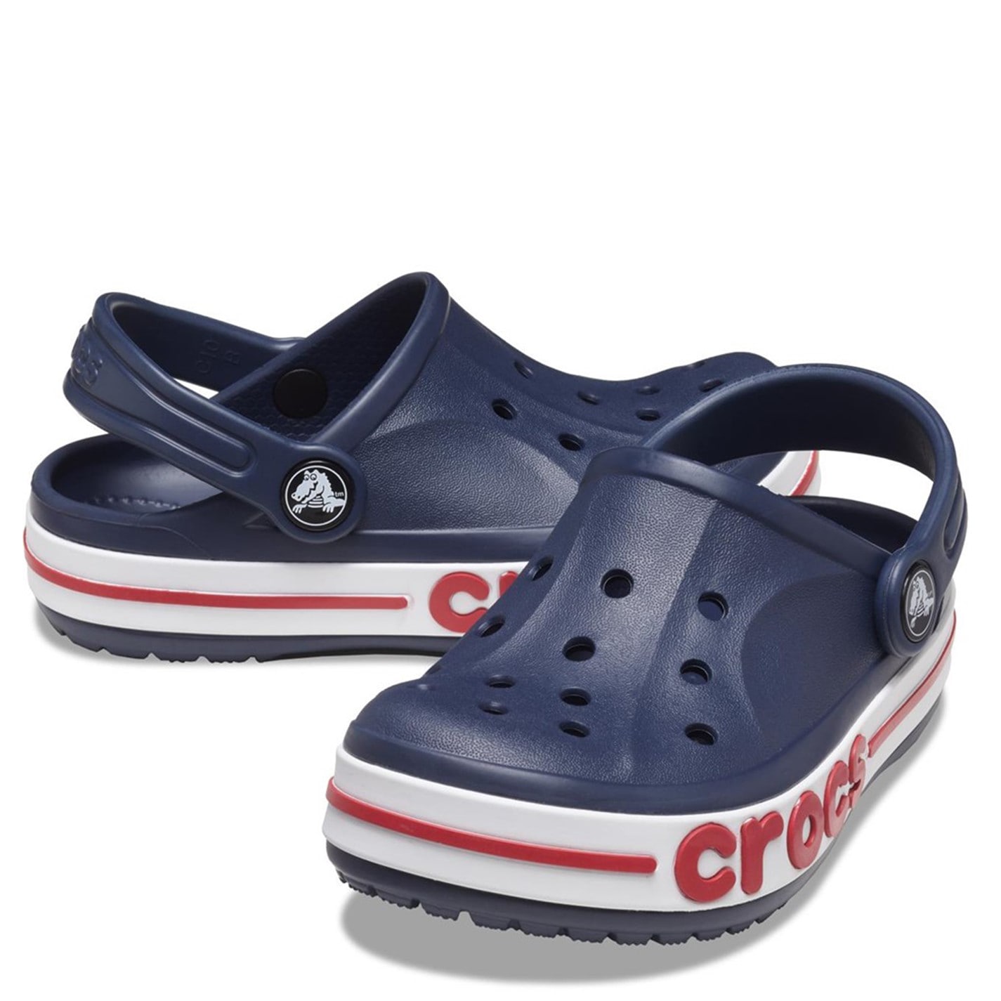 Topánky Crocs Navy 896364 Kids' Bayaband Clogs - 2