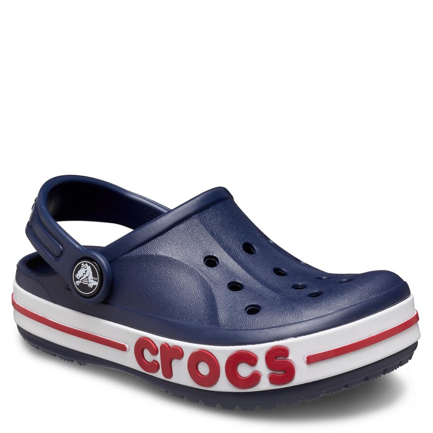 Topánky Crocs Navy 896364 Kids' Bayaband Clogs - 5