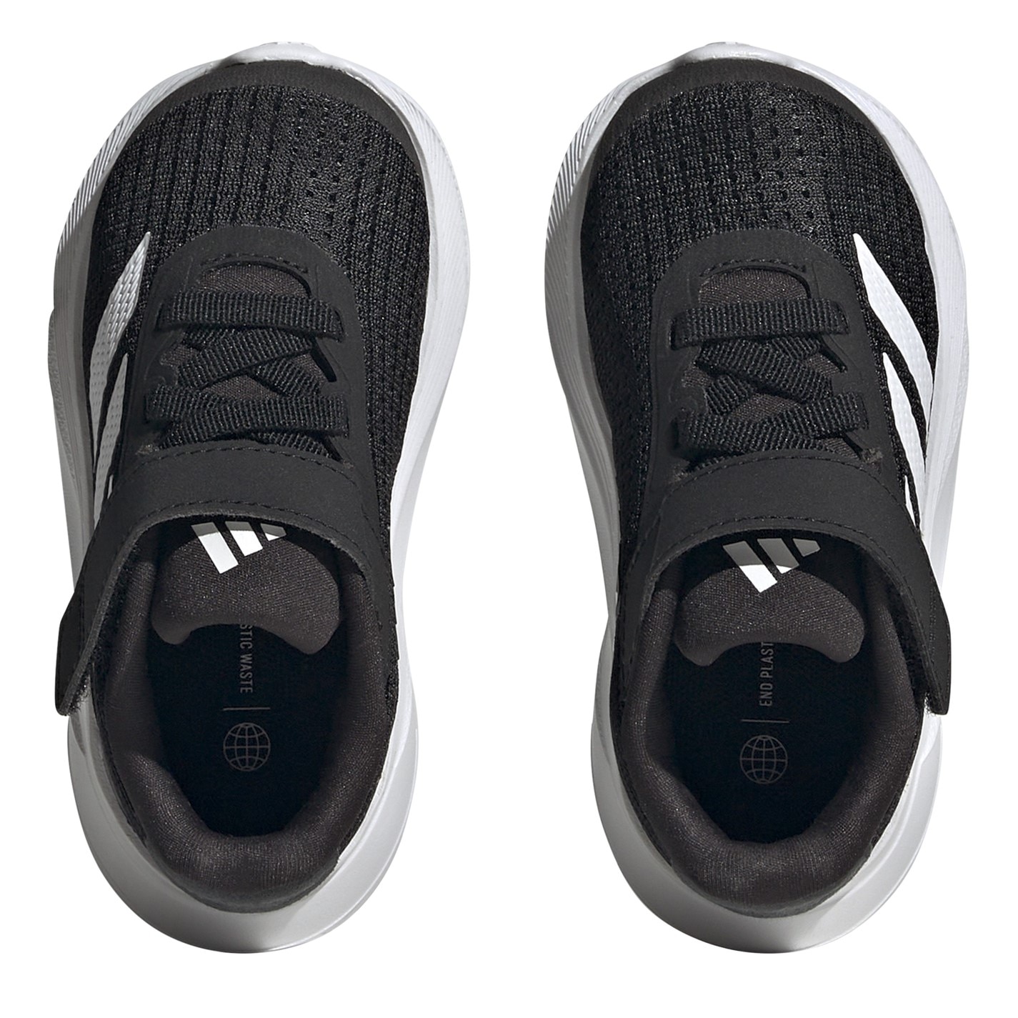 Boty adidas Blk 6233711 Unisex Kids Duramo Sl El I Casual Low-Top Trainers - 5
