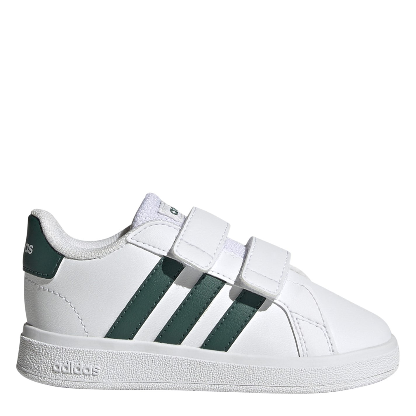 Boty adidas White 883576 Unisex Kids' Grand Court Trainers - 1