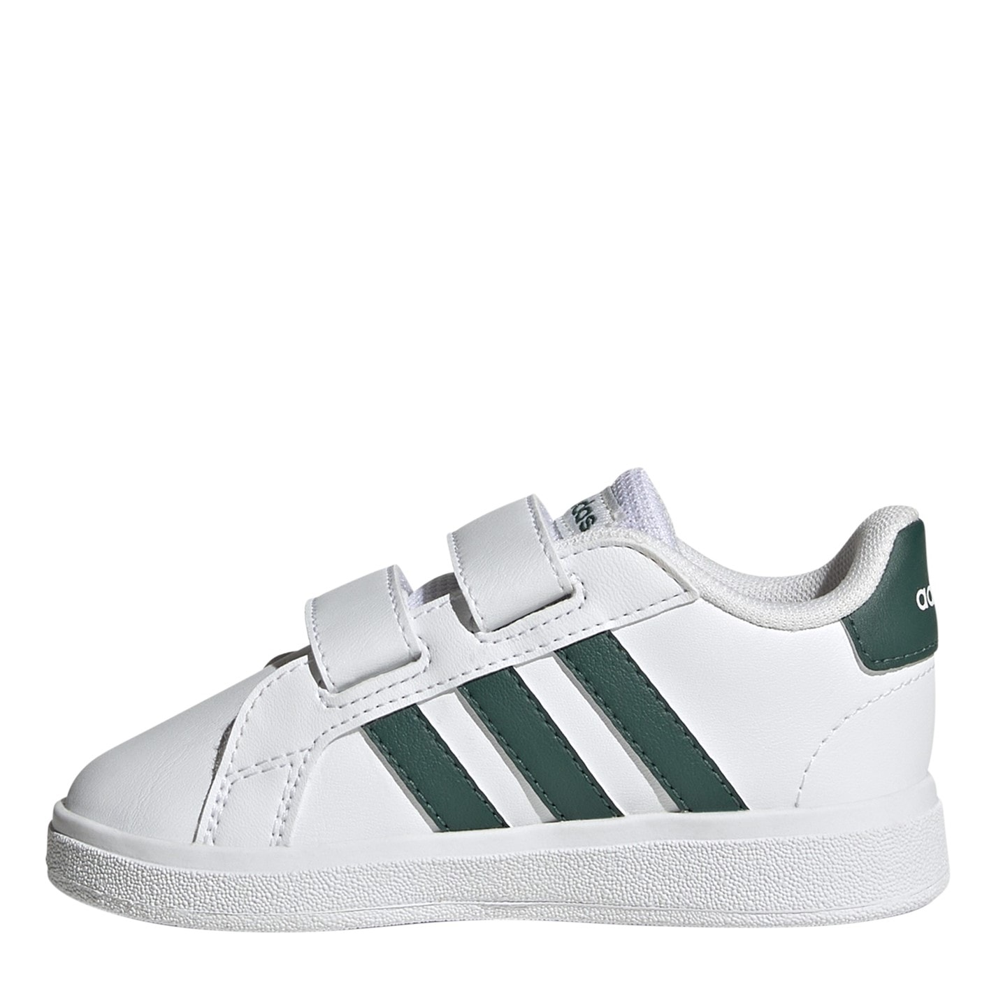 Boty adidas White 883576 Unisex Kids' Grand Court Trainers - 2