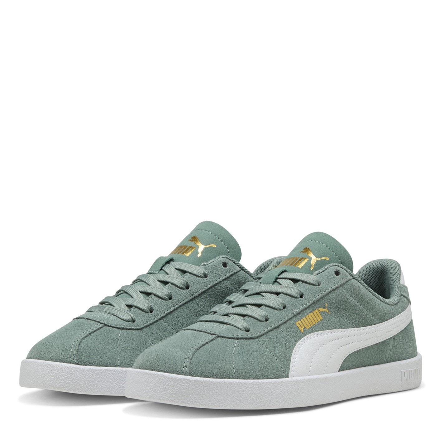 Tenisky Puma Grn Moon-Wht 9257916 Club Ii Jr Low-Top Trainers Unisex Kids - 1