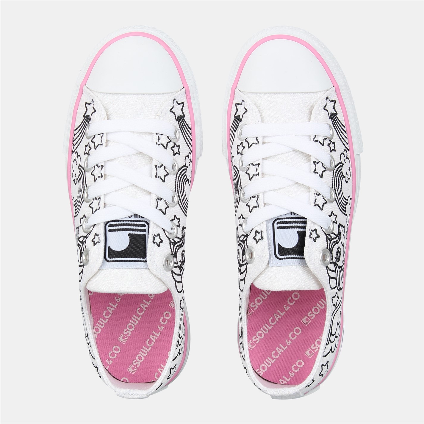 Tenisky SoulCal Unicorn 368214 SoulCal Canvas Low Childrens - 4