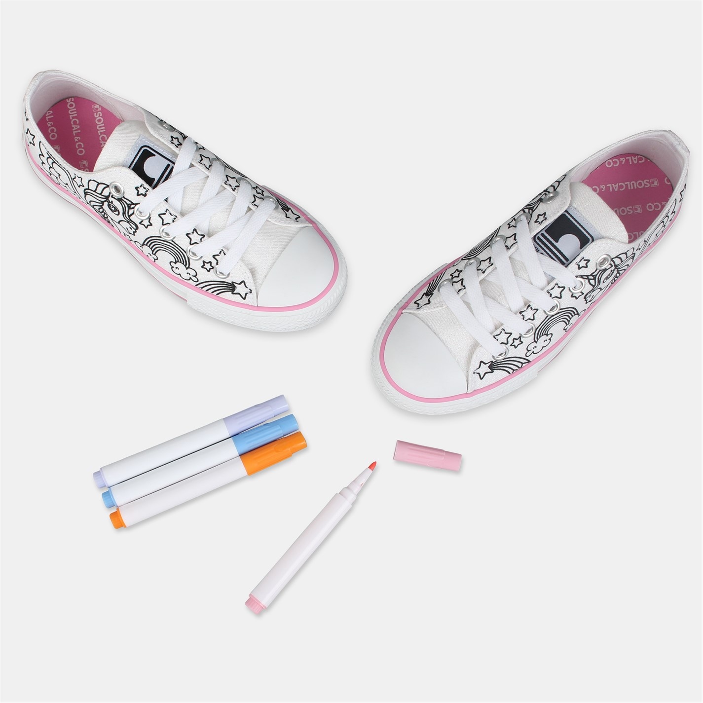 Tenisky SoulCal Unicorn 368214 SoulCal Canvas Low Childrens - 5