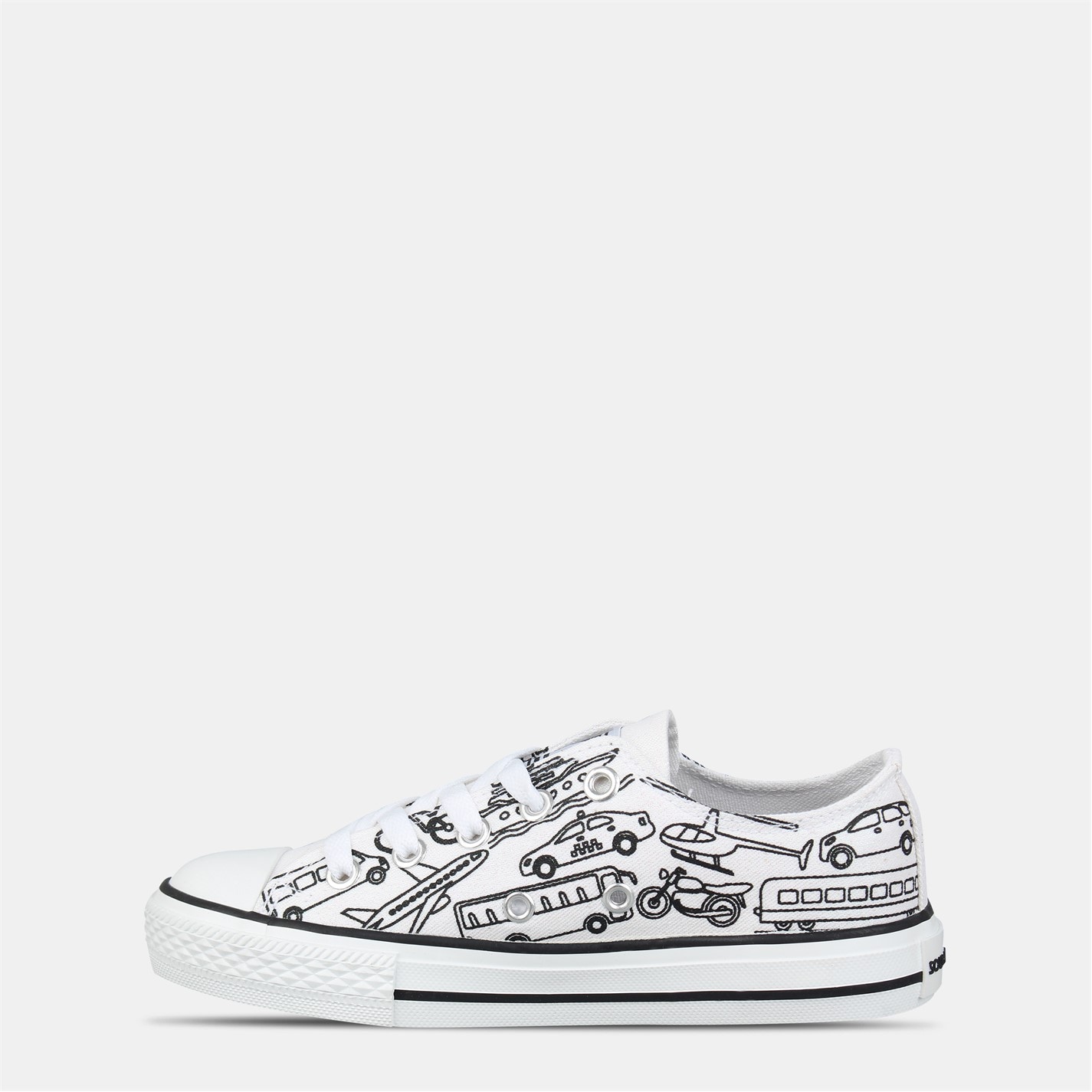 Tenisky SoulCal Cars 9401010 SoulCal Canvas Low Childrens - 2