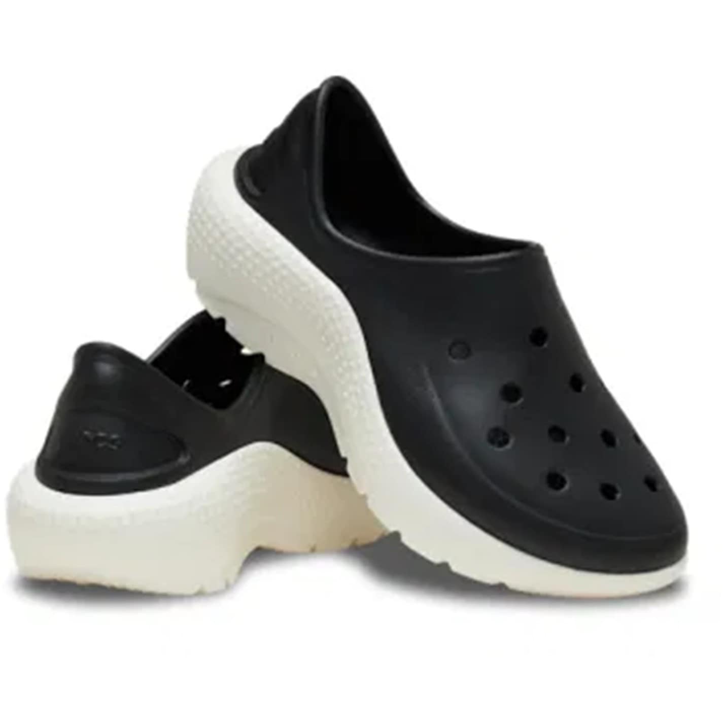 Topánky Crocs BlackChalk 8115042 Unisex Kids Classic Sneaker Clogs - 3