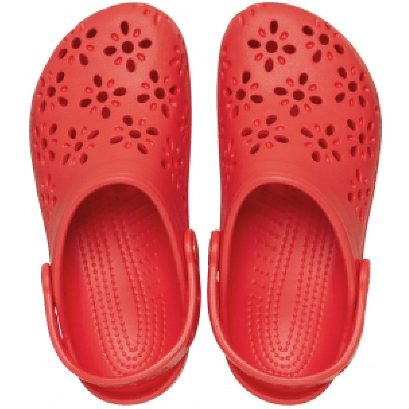 Topánky Crocs Cherry Red 2692267 Unisex Kids Classic Floral Cut Clogs - 4