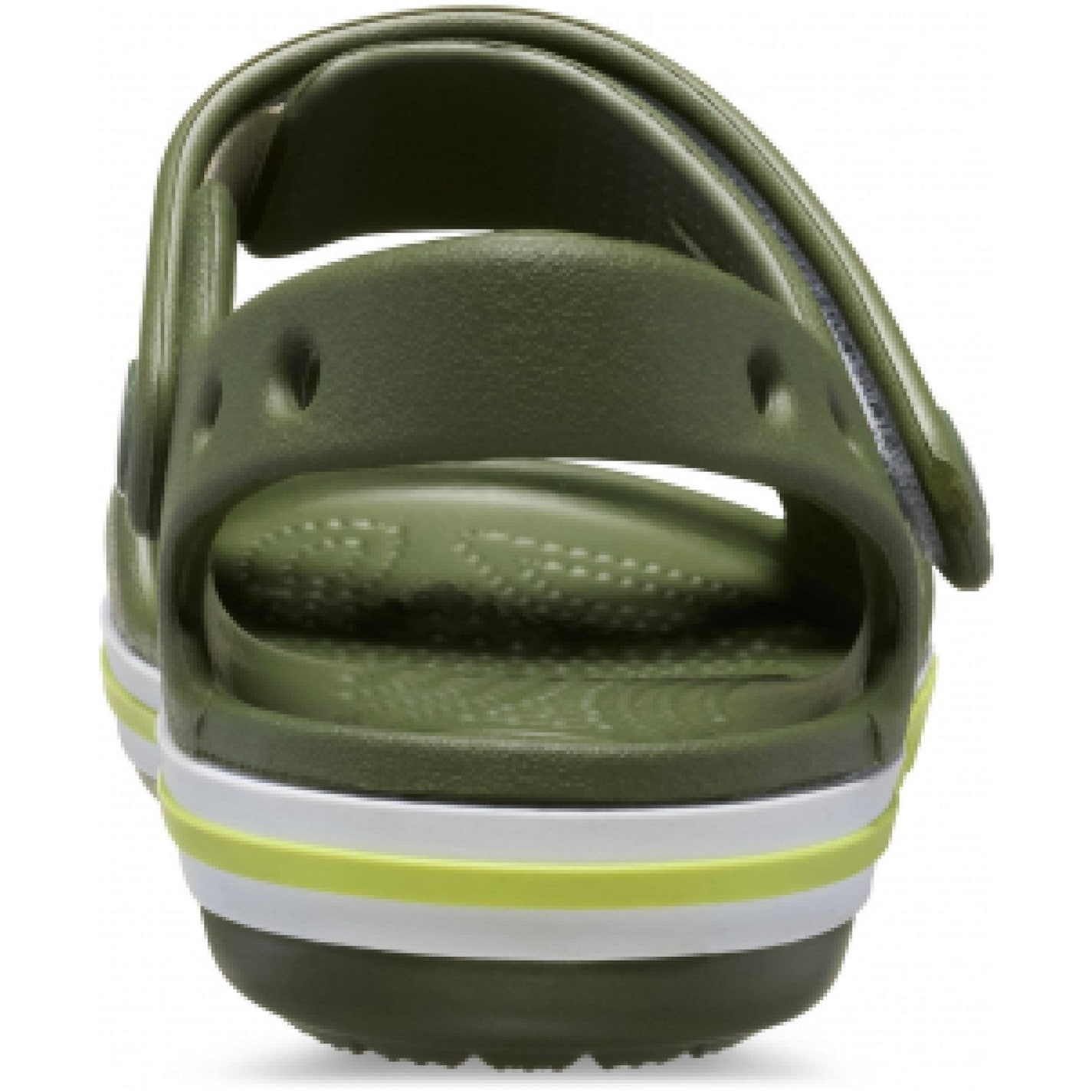 Topánky Crocs Army Green 4094602 Unisex Kids Bayaband Clogs - 3