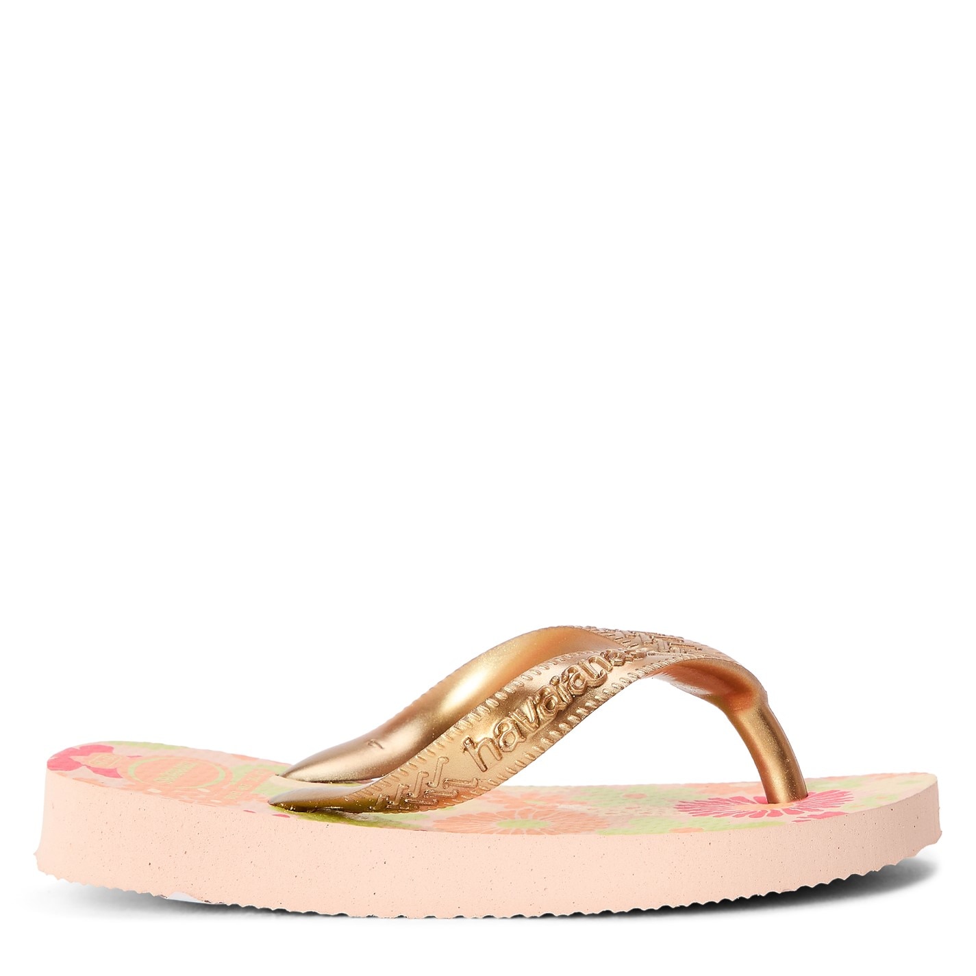 Havaianas Black 2235868 Unisex Kids' Pink Lemonade Flip Flops - 1