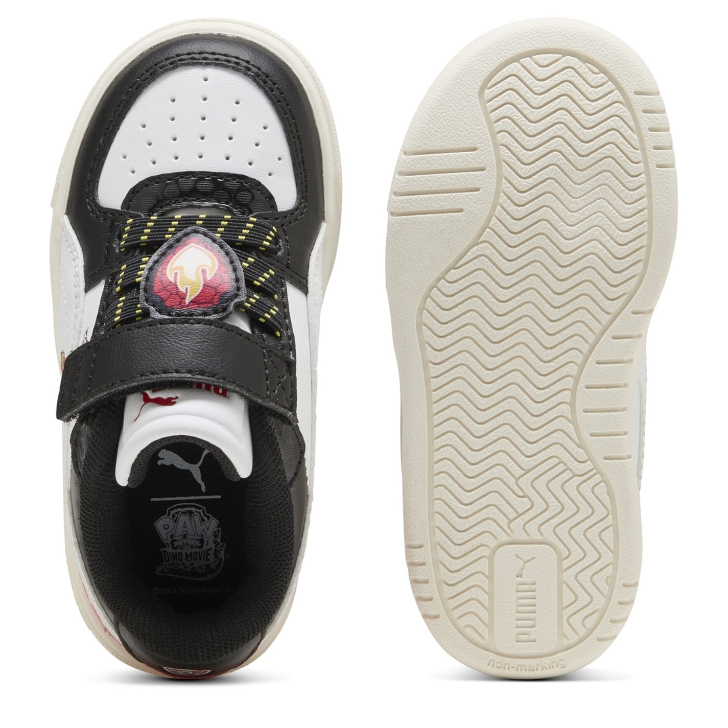 Detské tenisky Puma Black 3451799 Kids' Low-Top Trainers - 3