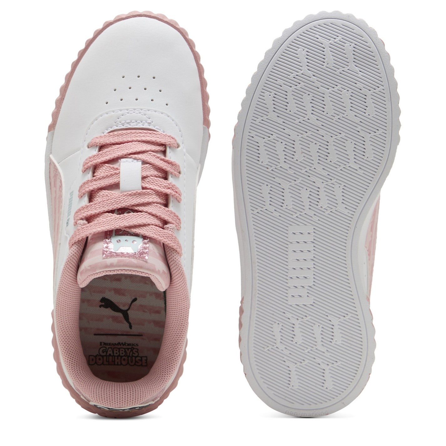 Tenisky Puma White 393074 Puma Carina 3.O Gabbys Dollhouse Kids Trainer - 4