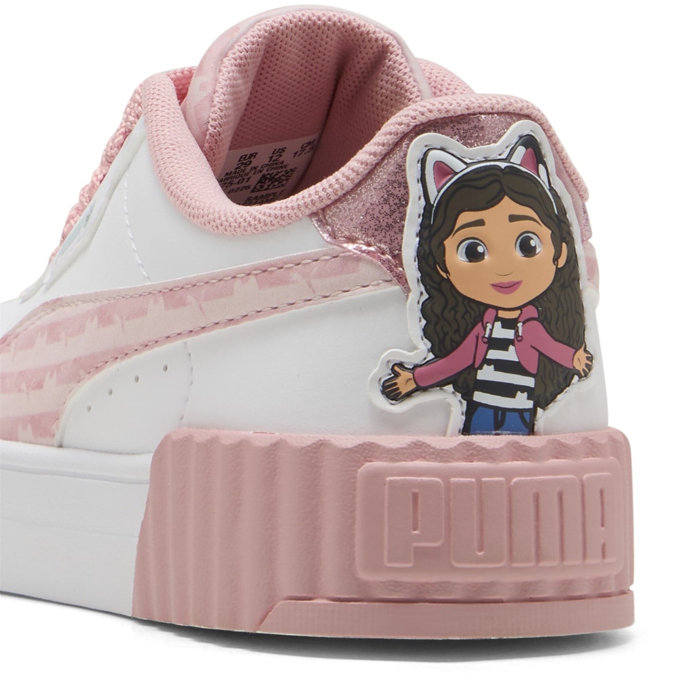 Tenisky Puma White 393074 Puma Carina 3.O Gabbys Dollhouse Kids Trainer - 6