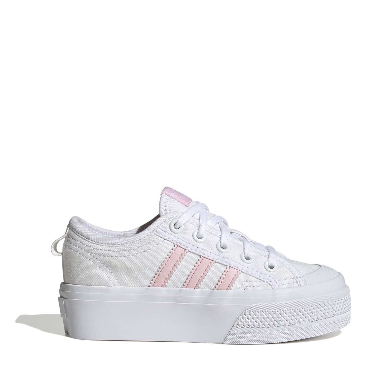 Tenisky adidas White 9873072 Nizza Platform Shoes Childrens - 1