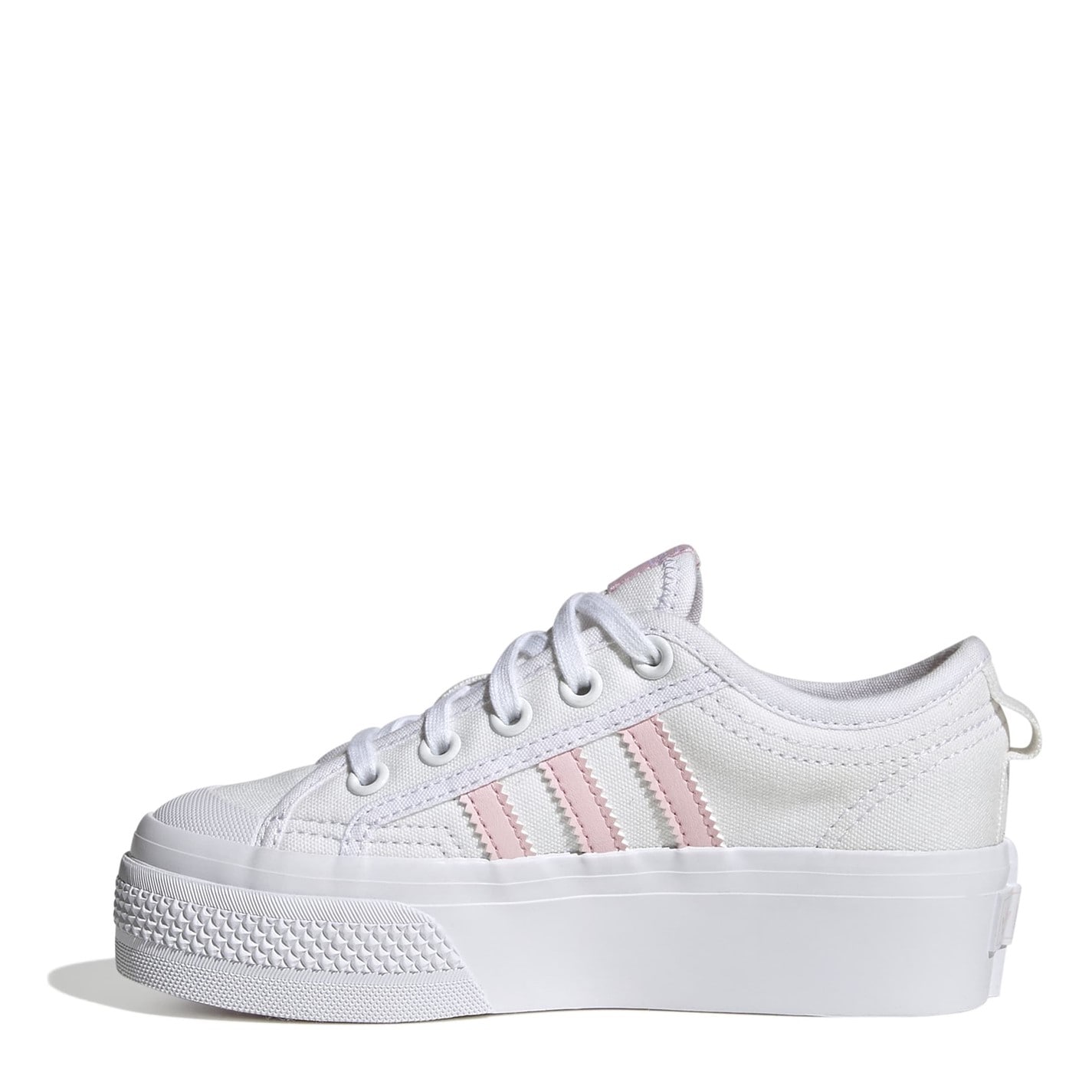 Tenisky adidas White 9873072 Nizza Platform Shoes Childrens - 2