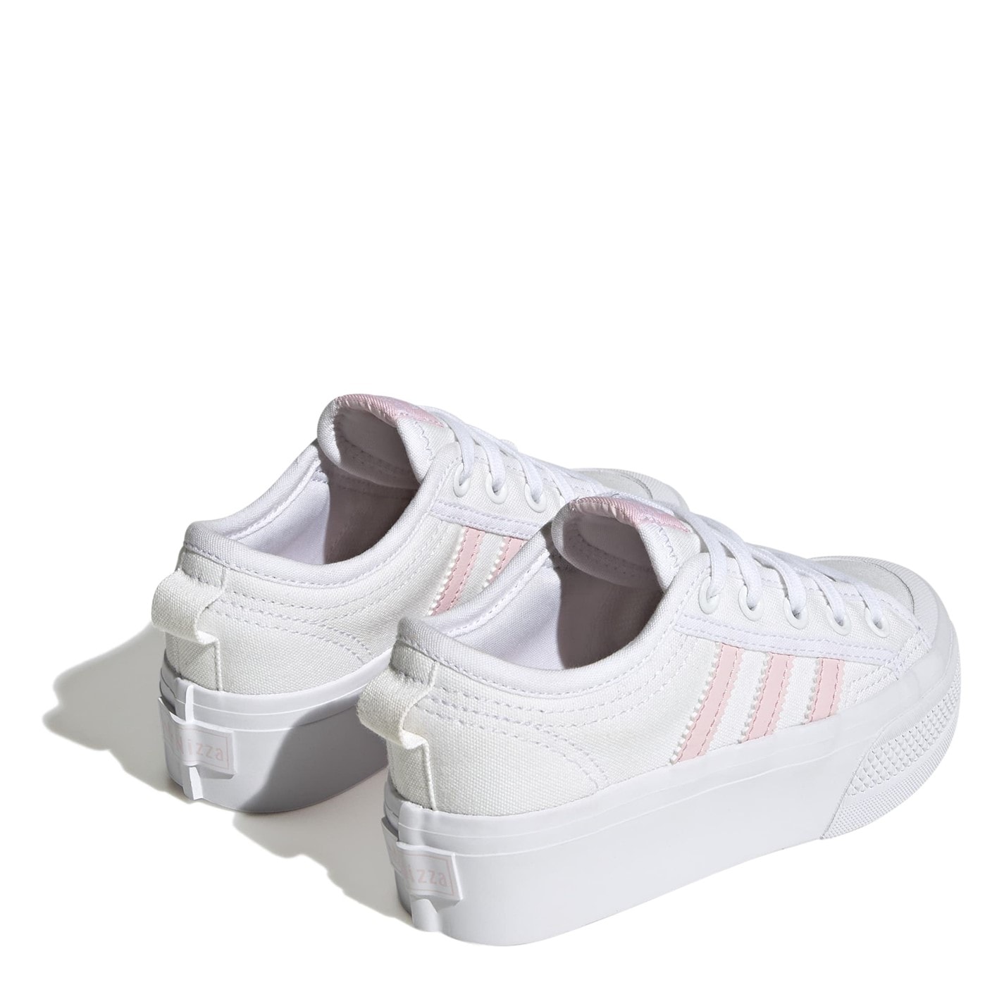 Tenisky adidas White 9873072 Nizza Platform Shoes Childrens - 4