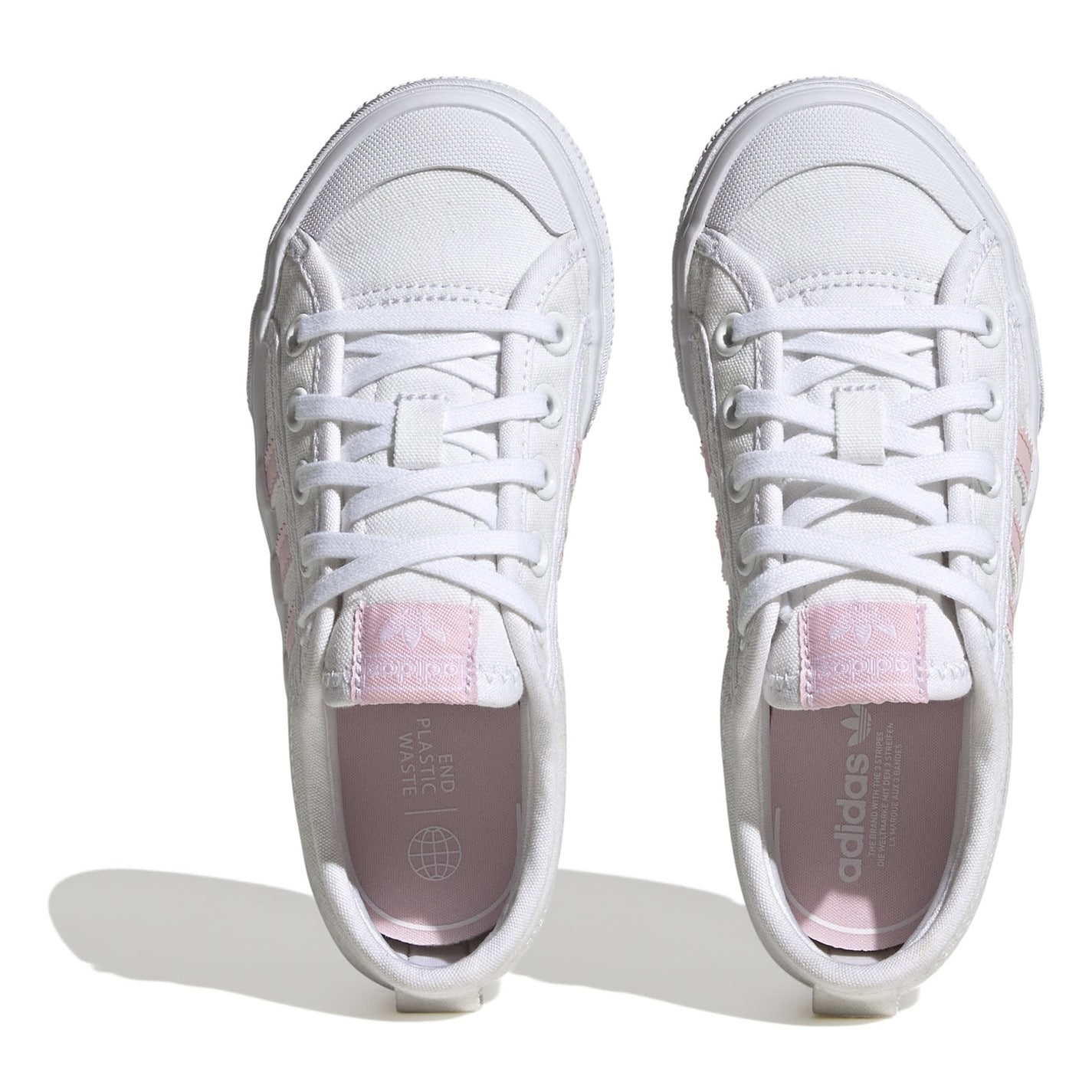 Tenisky adidas White 9873072 Nizza Platform Shoes Childrens - 5