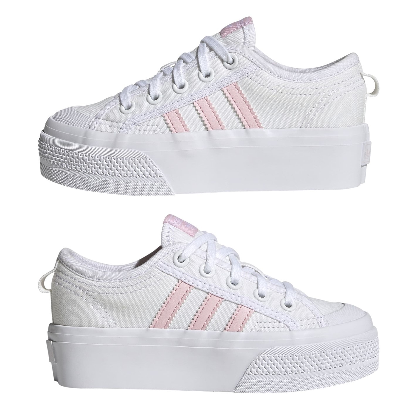 Tenisky adidas White 9873072 Nizza Platform Shoes Childrens - 9