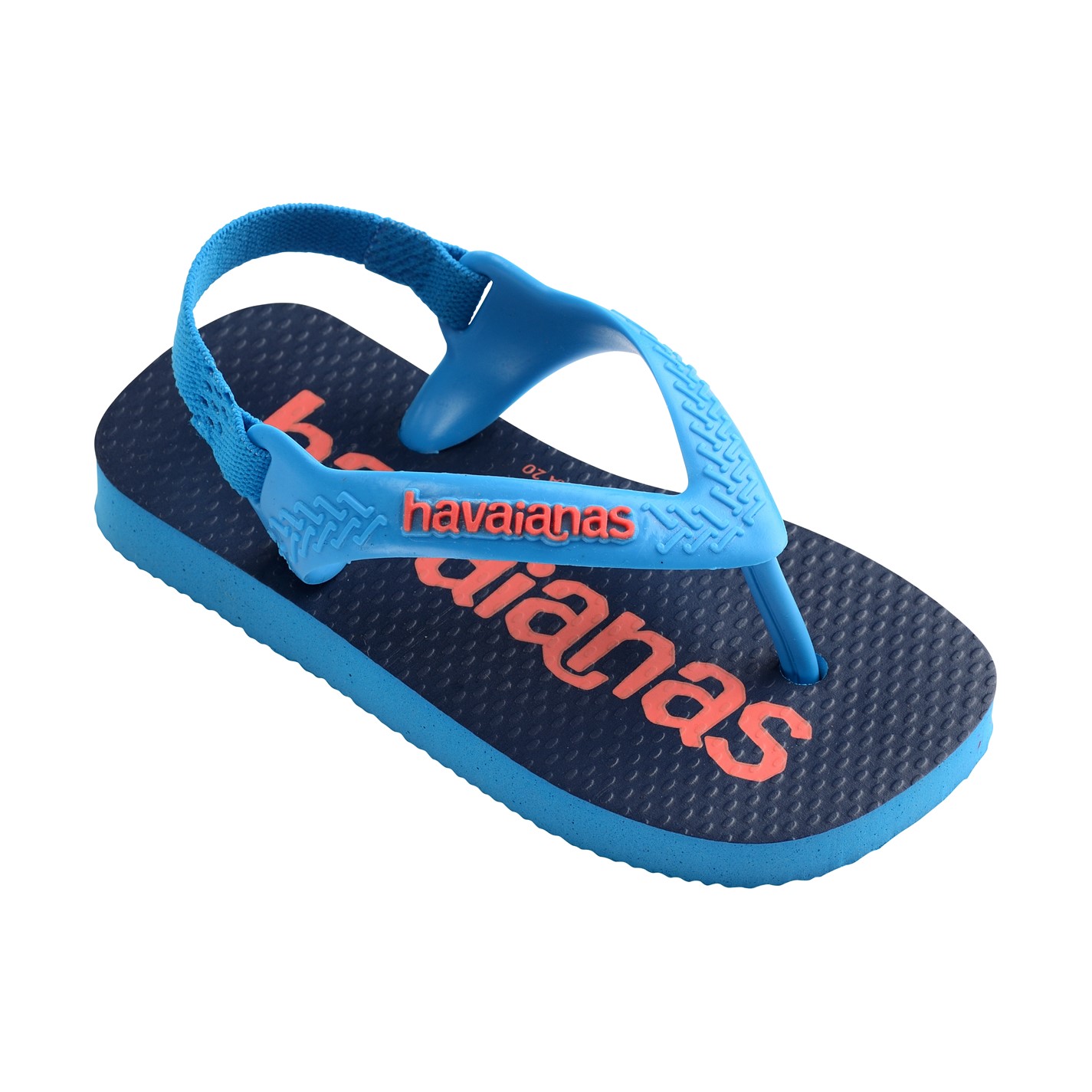 Havaianas Multi 8843568 Unisex Kids Baby Logomania Salmon Flip Flops - 2